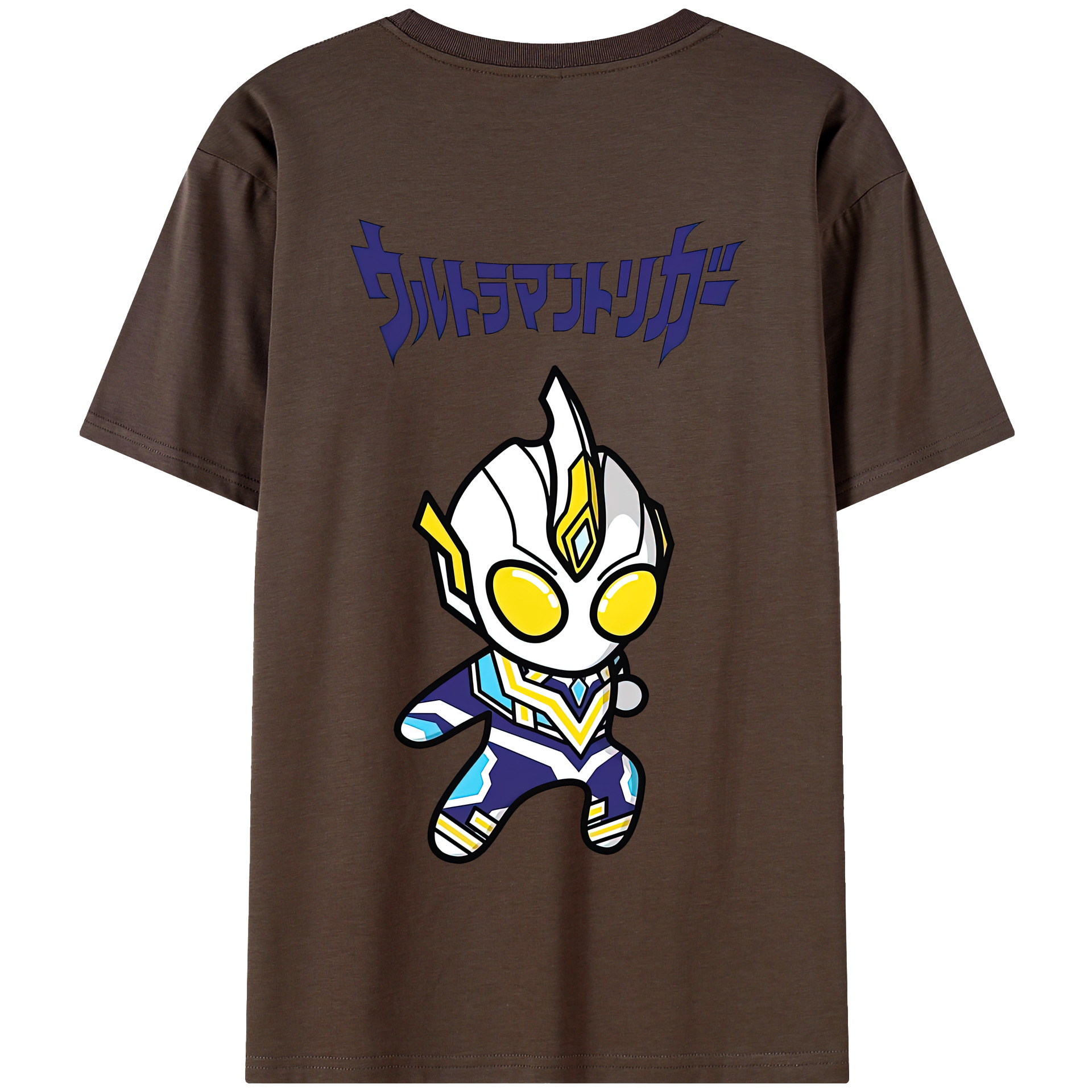 （画像用） ウルトラマン Ultraman 綿100％半袖Tシャツ（背面プリント）