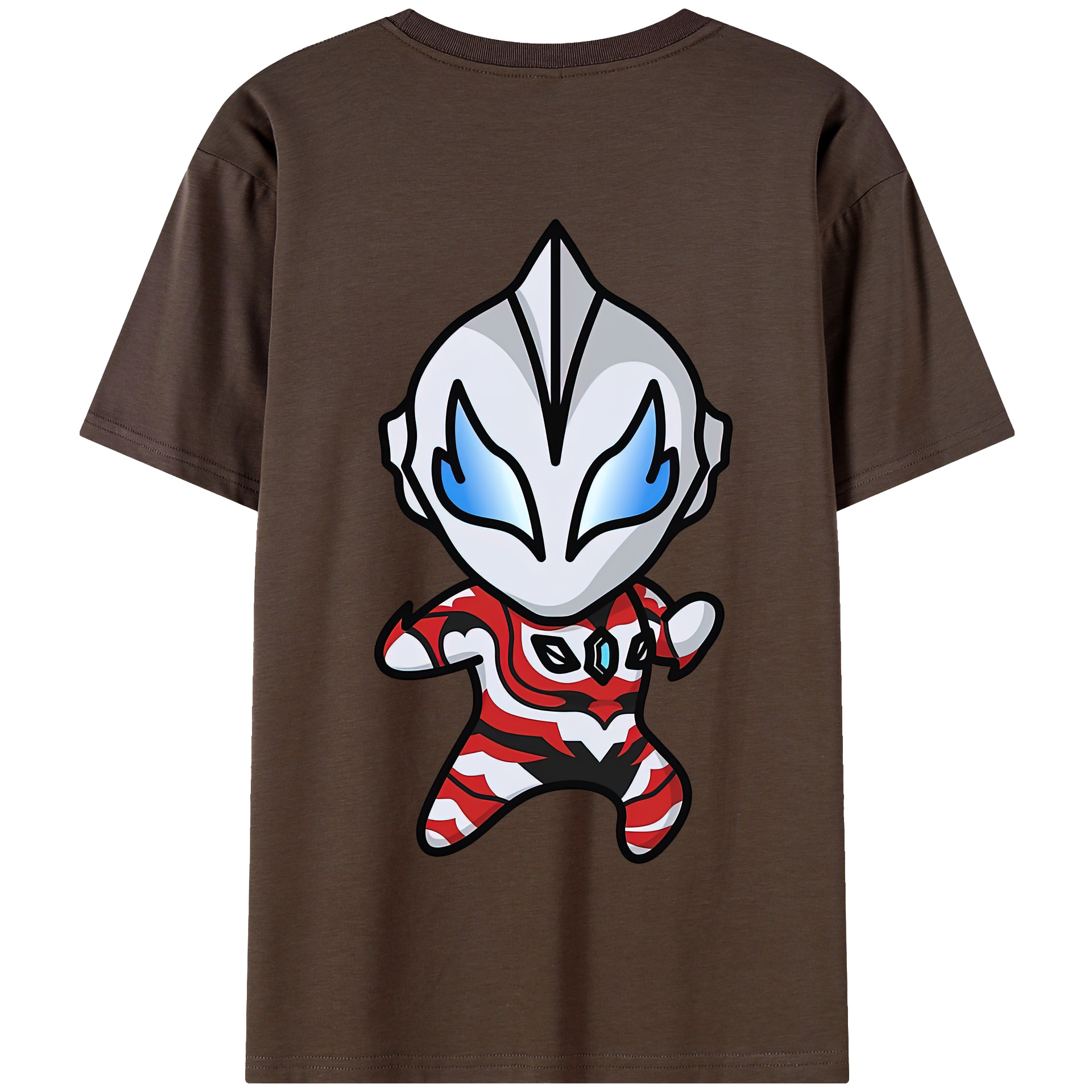 （画像用） ウルトラマン Ultraman 綿100％半袖Tシャツ（背面プリント）