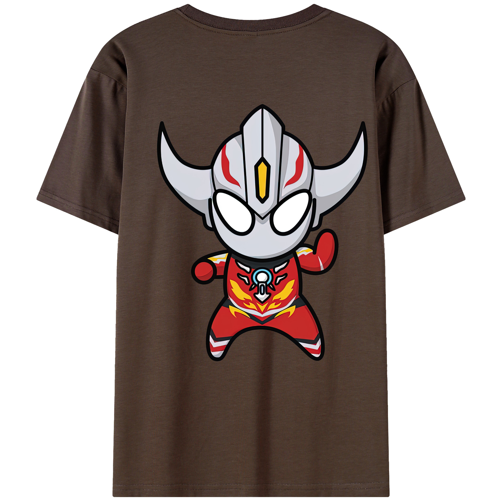 （画像用） ウルトラマン Ultraman 綿100％半袖Tシャツ（背面プリント）