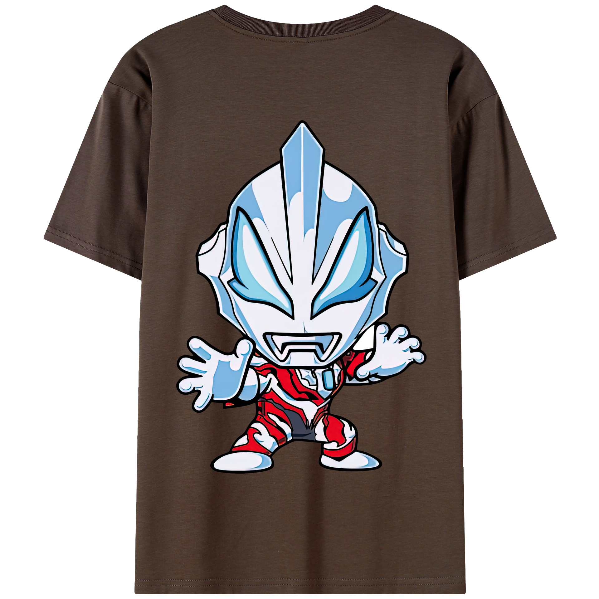 （画像用） ウルトラマン Ultraman 綿100％半袖Tシャツ（背面プリント）