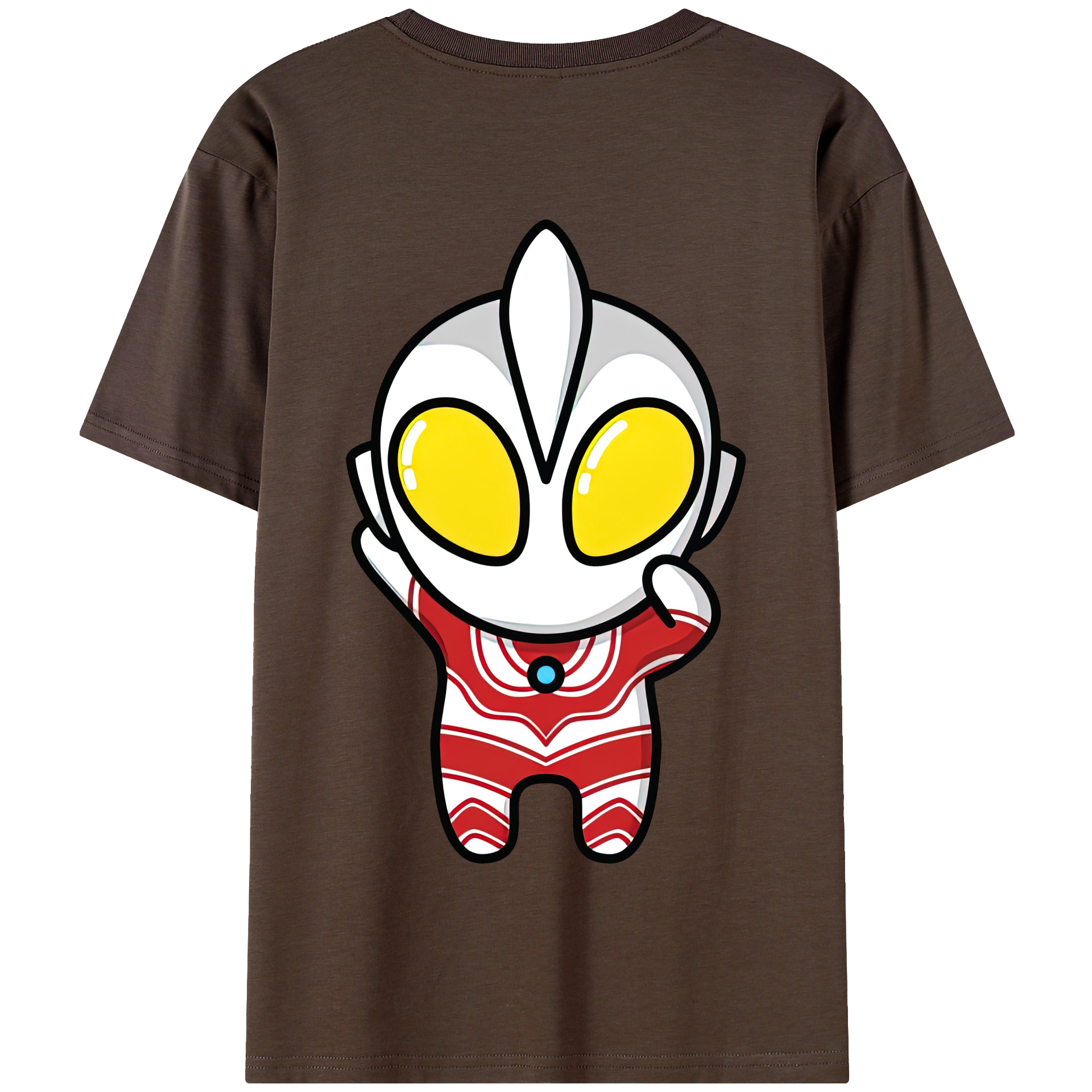 （画像用） ウルトラマン Ultraman 綿100％半袖Tシャツ（背面プリント）