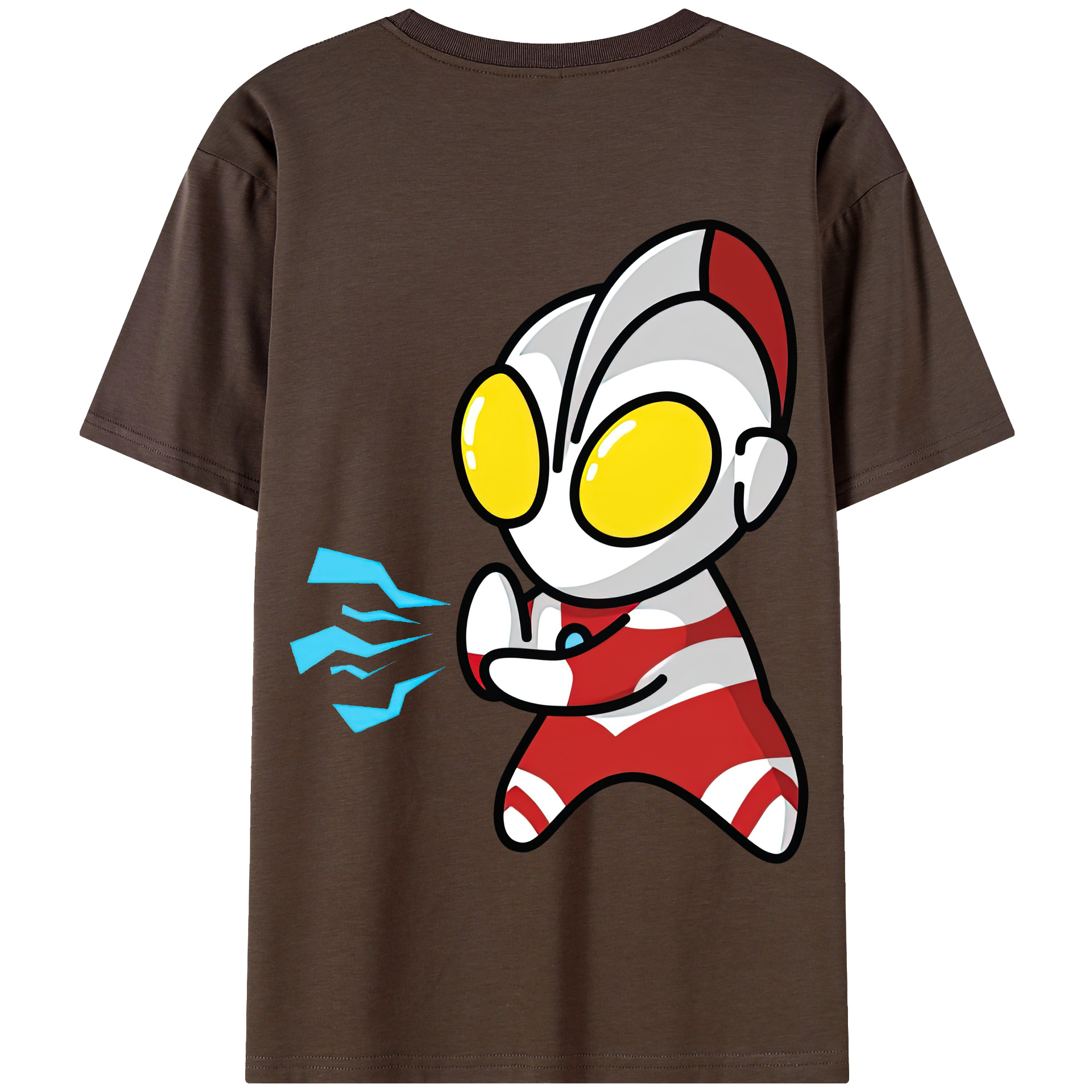 （画像用） ウルトラマン Ultraman 綿100％半袖Tシャツ（背面プリント）