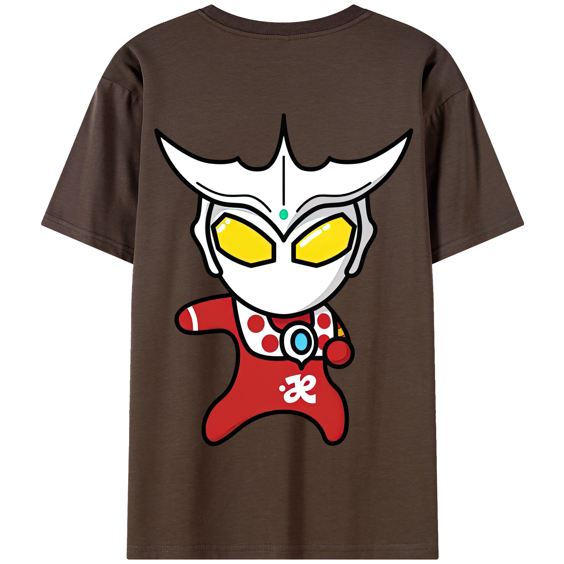 （画像用） ウルトラマン Ultraman 綿100％半袖Tシャツ（背面プリント）