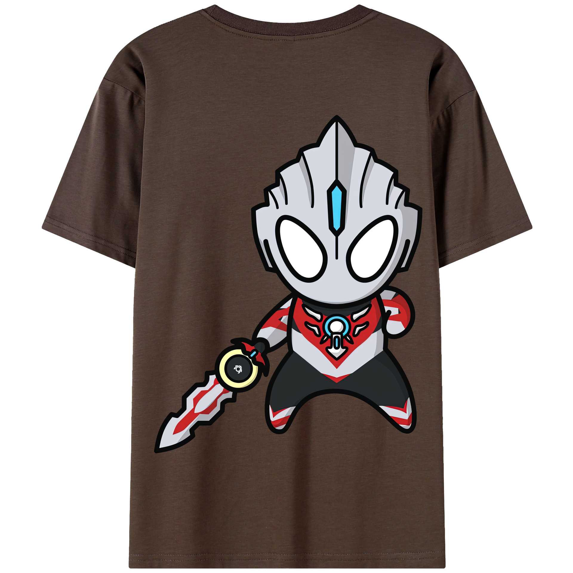 （画像用） ウルトラマン Ultraman 綿100％半袖Tシャツ（背面プリント）
