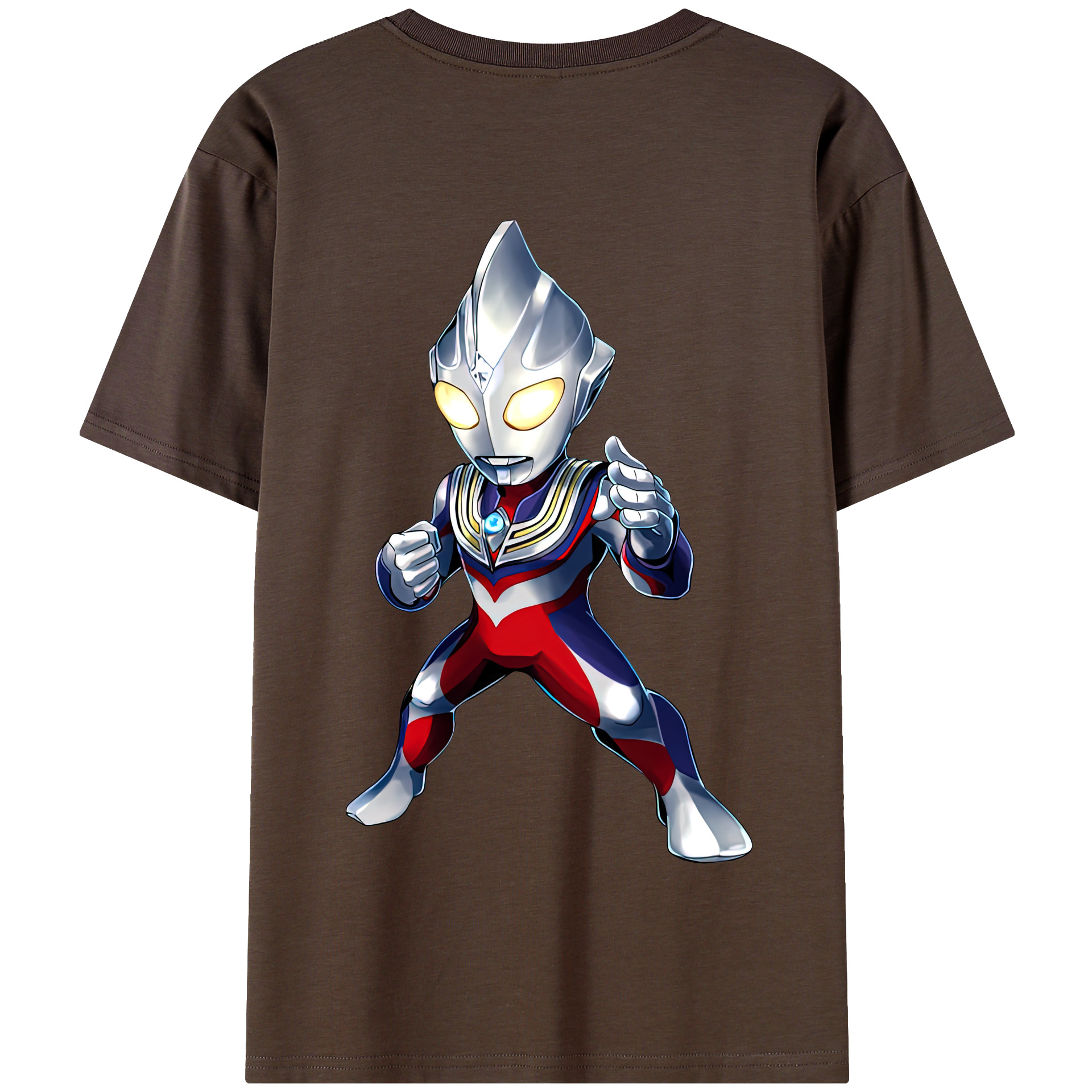 （画像用） ウルトラマン Ultraman 綿100％半袖Tシャツ（背面プリント）