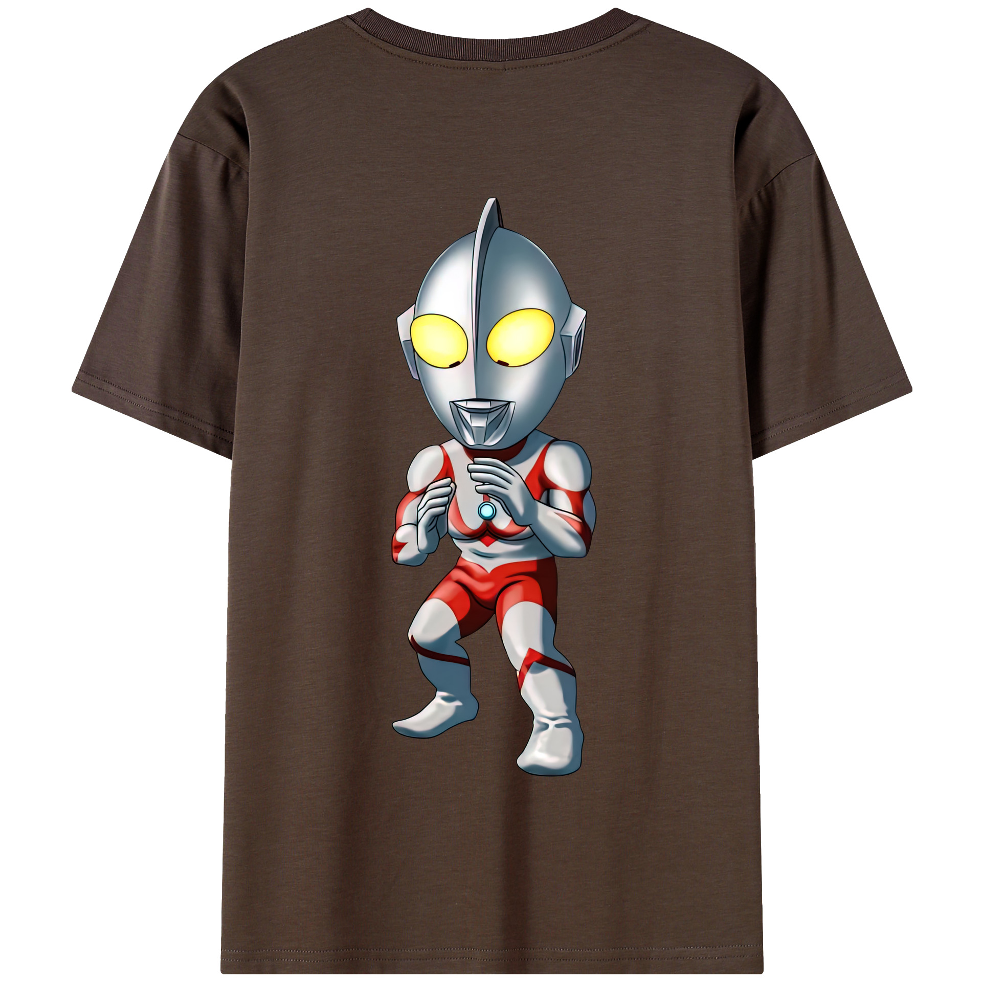 （画像用） ウルトラマン Ultraman 綿100％半袖Tシャツ（背面プリント）