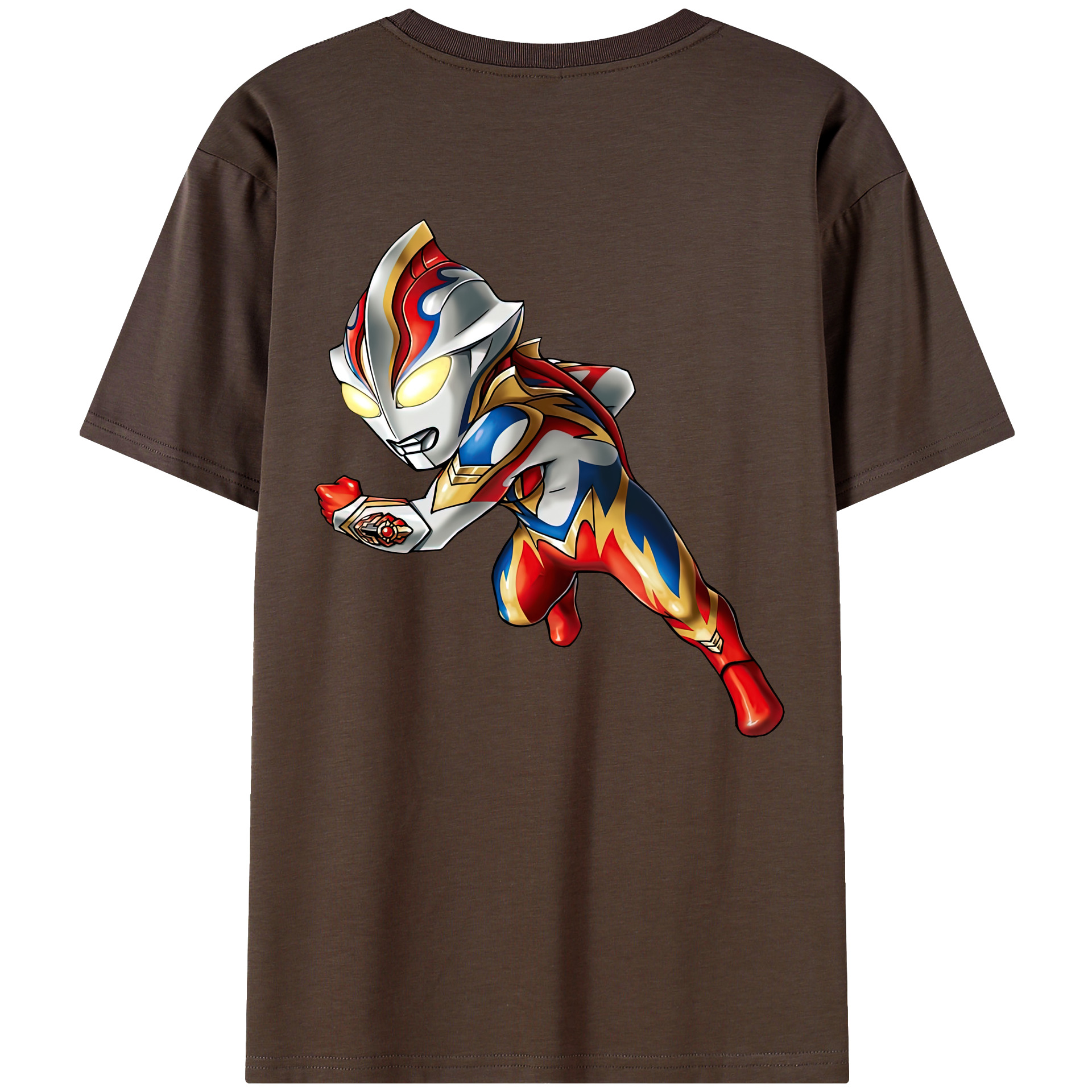 （画像用） ウルトラマン Ultraman 綿100％半袖Tシャツ（背面プリント）