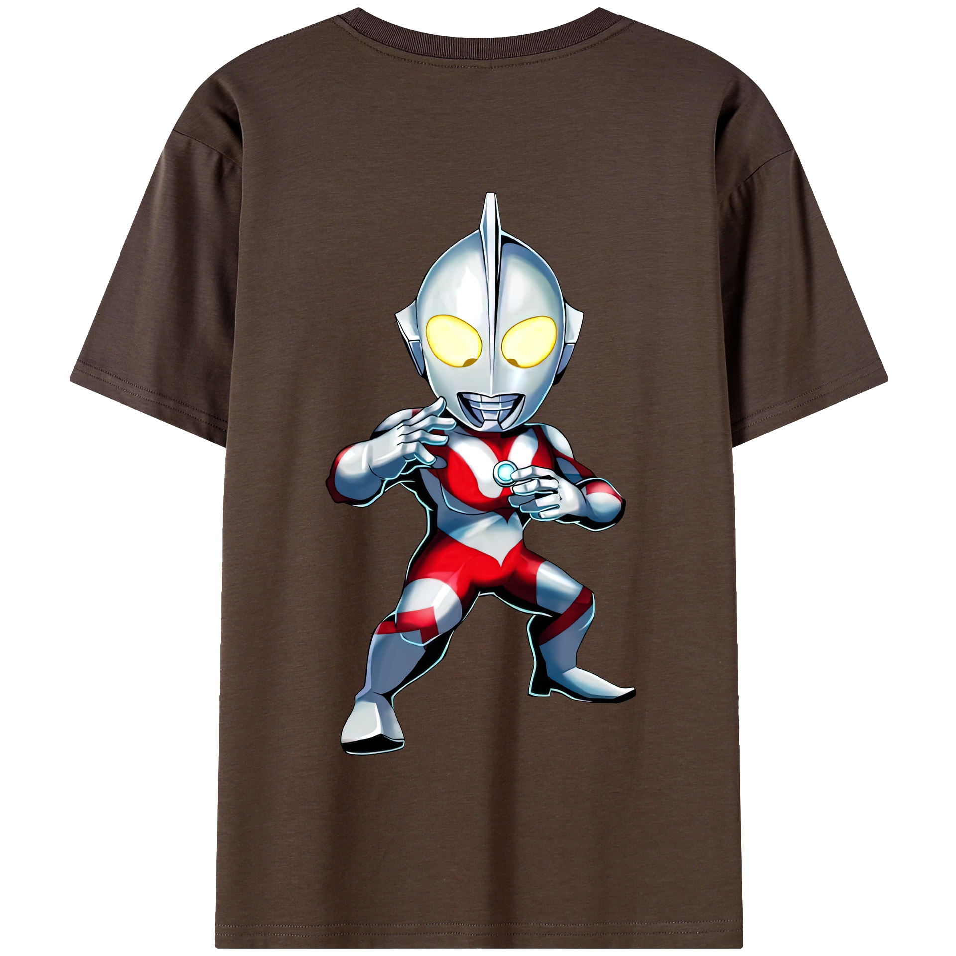 （画像用） ウルトラマン Ultraman 綿100％半袖Tシャツ（背面プリント）