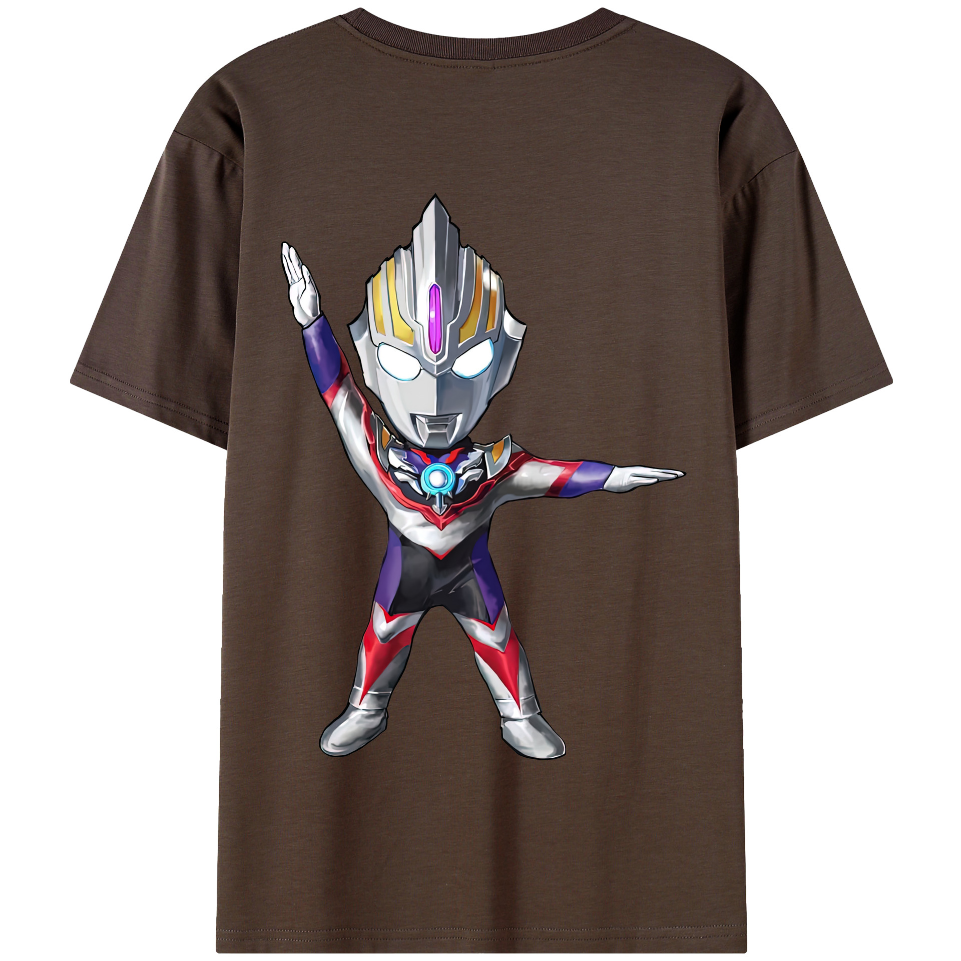 （画像用） ウルトラマン Ultraman 綿100％半袖Tシャツ（背面プリント）