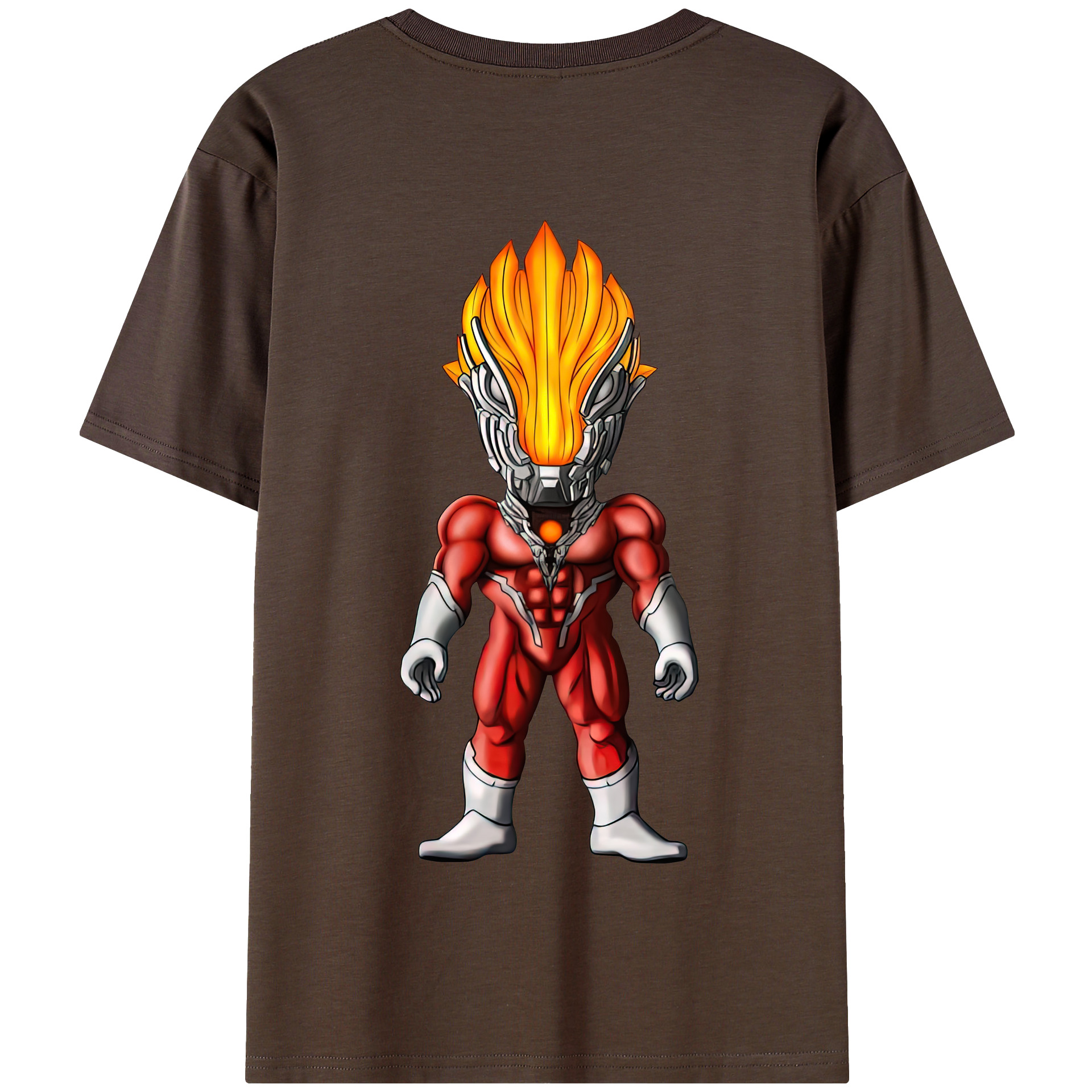 （画像用） ウルトラマン Ultraman 綿100％半袖Tシャツ（背面プリント）
