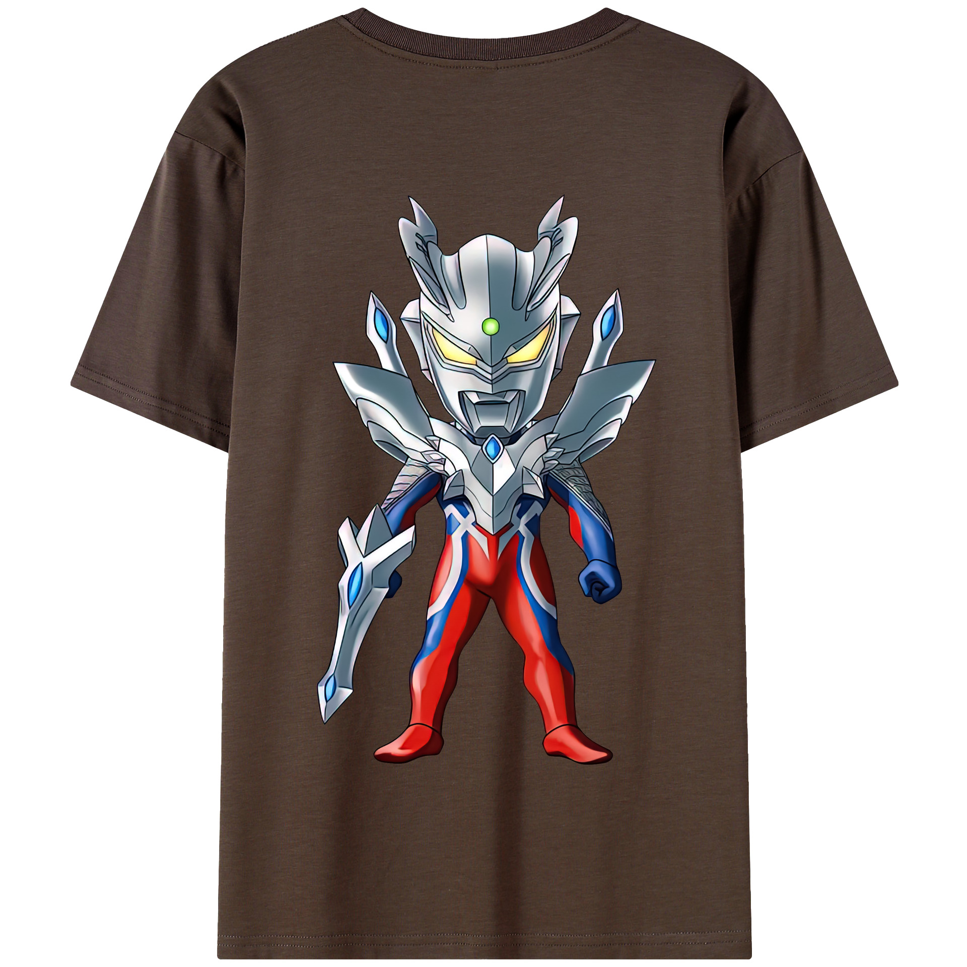 （画像用） ウルトラマン Ultraman 綿100％半袖Tシャツ（背面プリント）