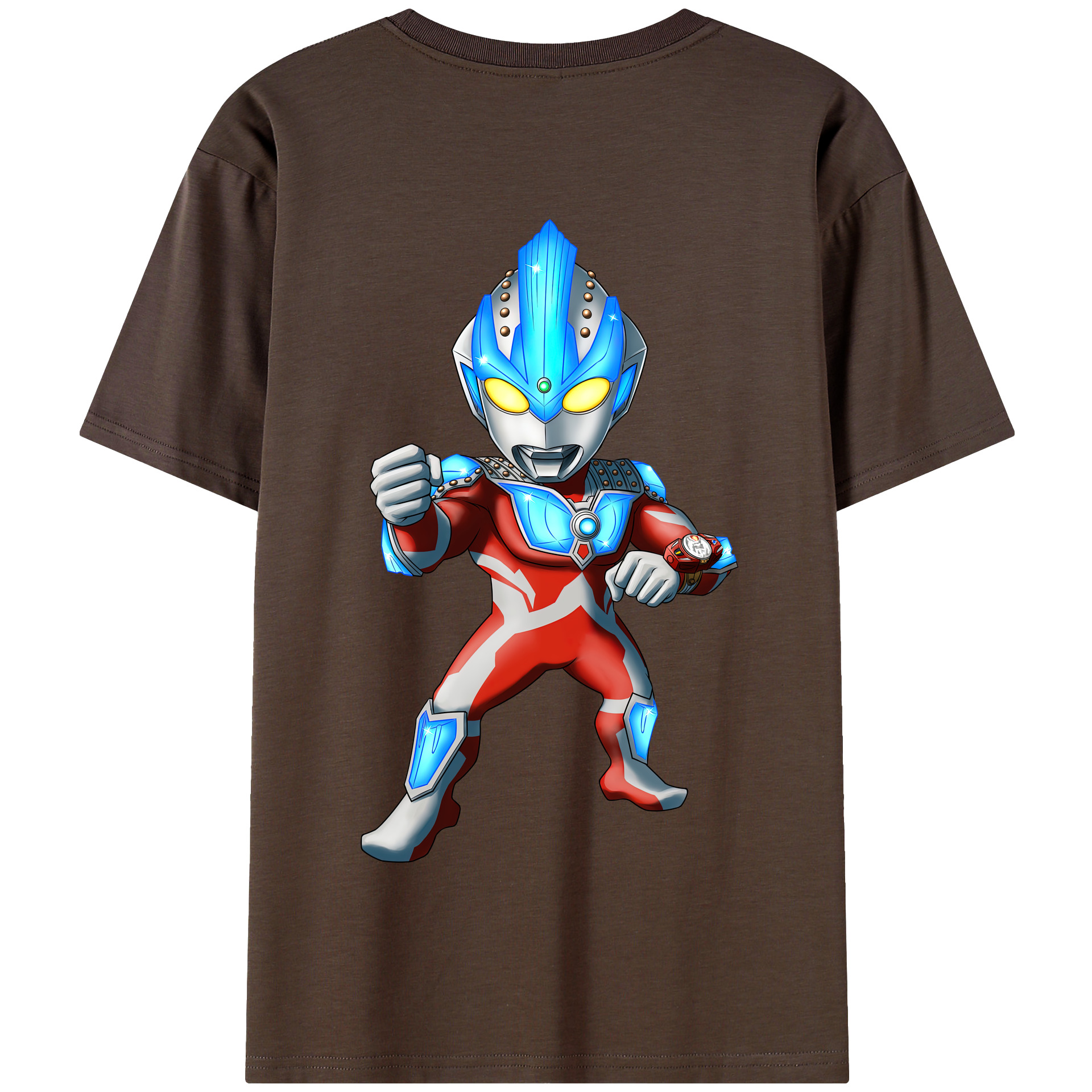（画像用） ウルトラマン Ultraman 綿100％半袖Tシャツ（背面プリント）