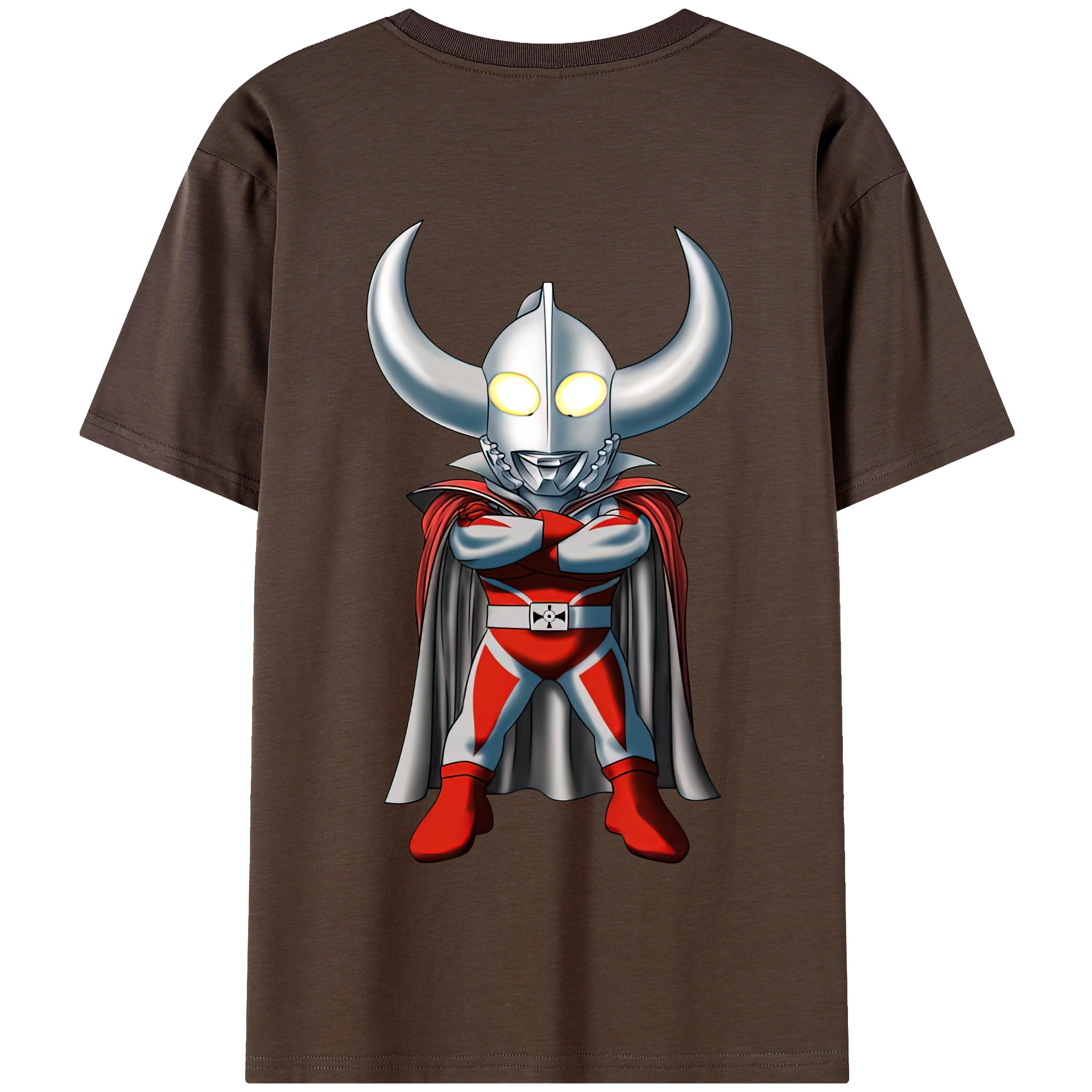 （画像用） ウルトラマン Ultraman 綿100％半袖Tシャツ（背面プリント）