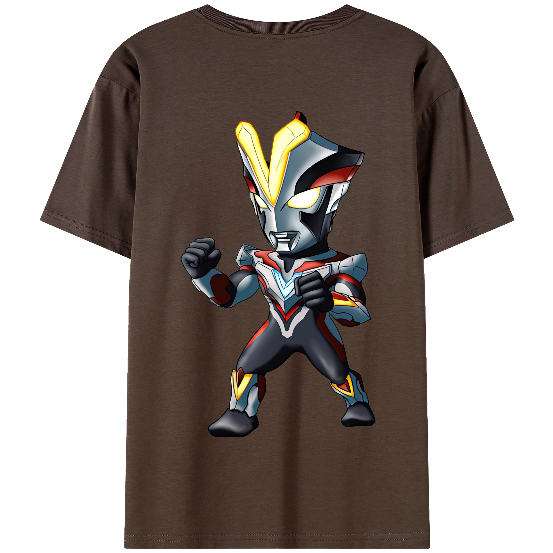 （画像用） ウルトラマン Ultraman 綿100％半袖Tシャツ（背面プリント）
