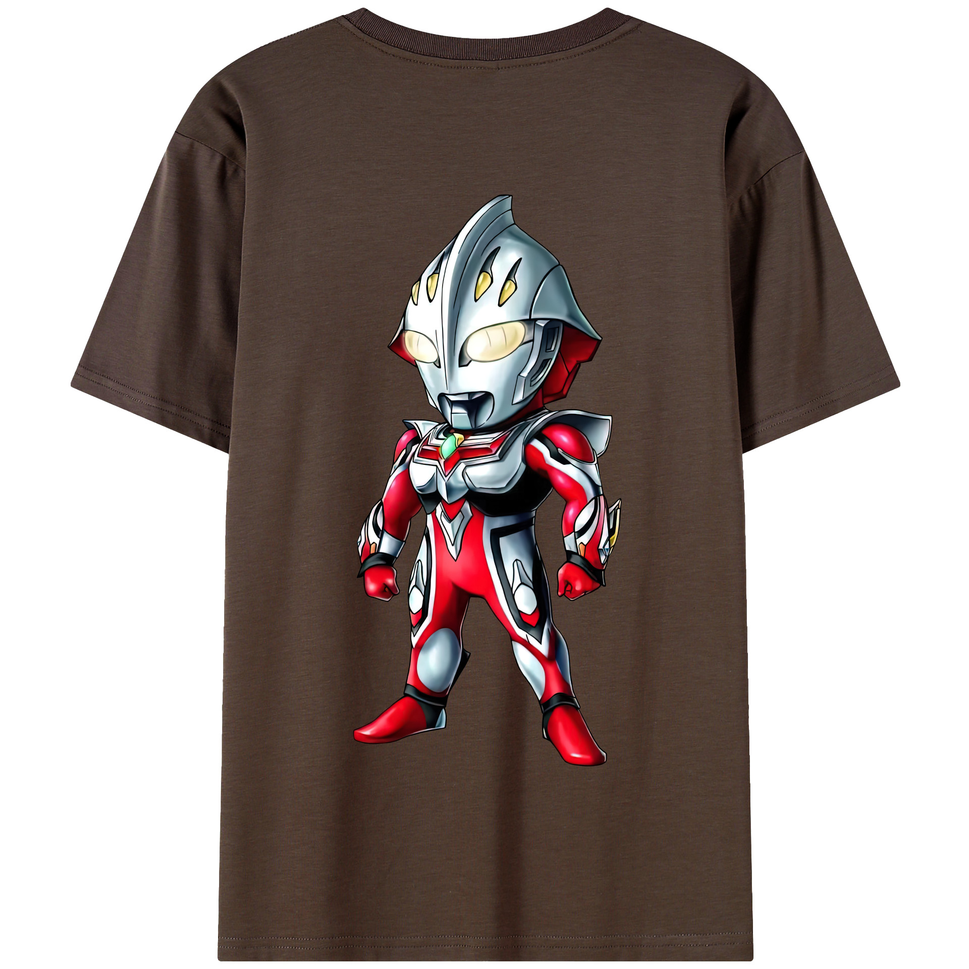 （画像用） ウルトラマン Ultraman 綿100％半袖Tシャツ（背面プリント）