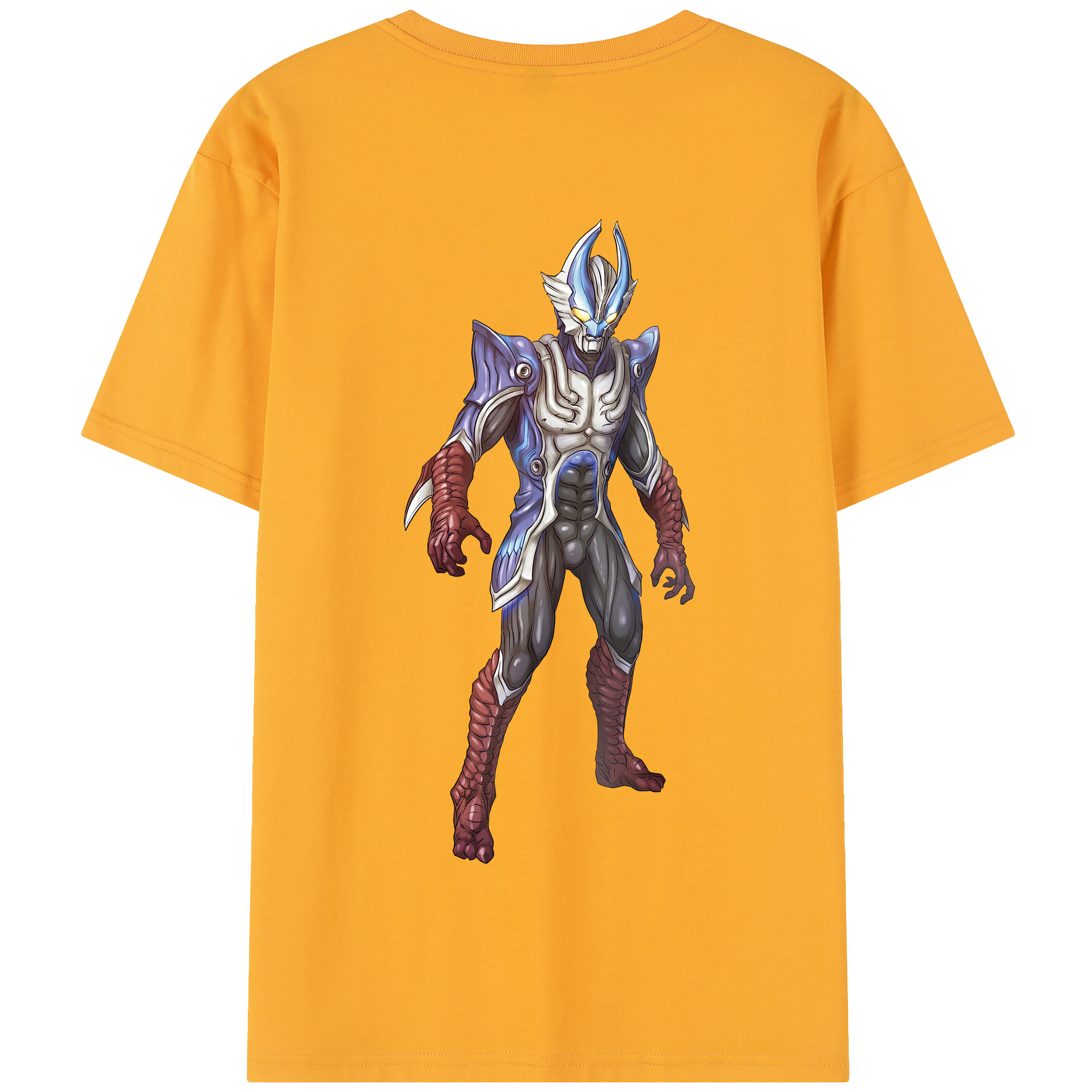 （画像用） ウルトラマン Ultraman 綿100％半袖Tシャツ（背面プリント）