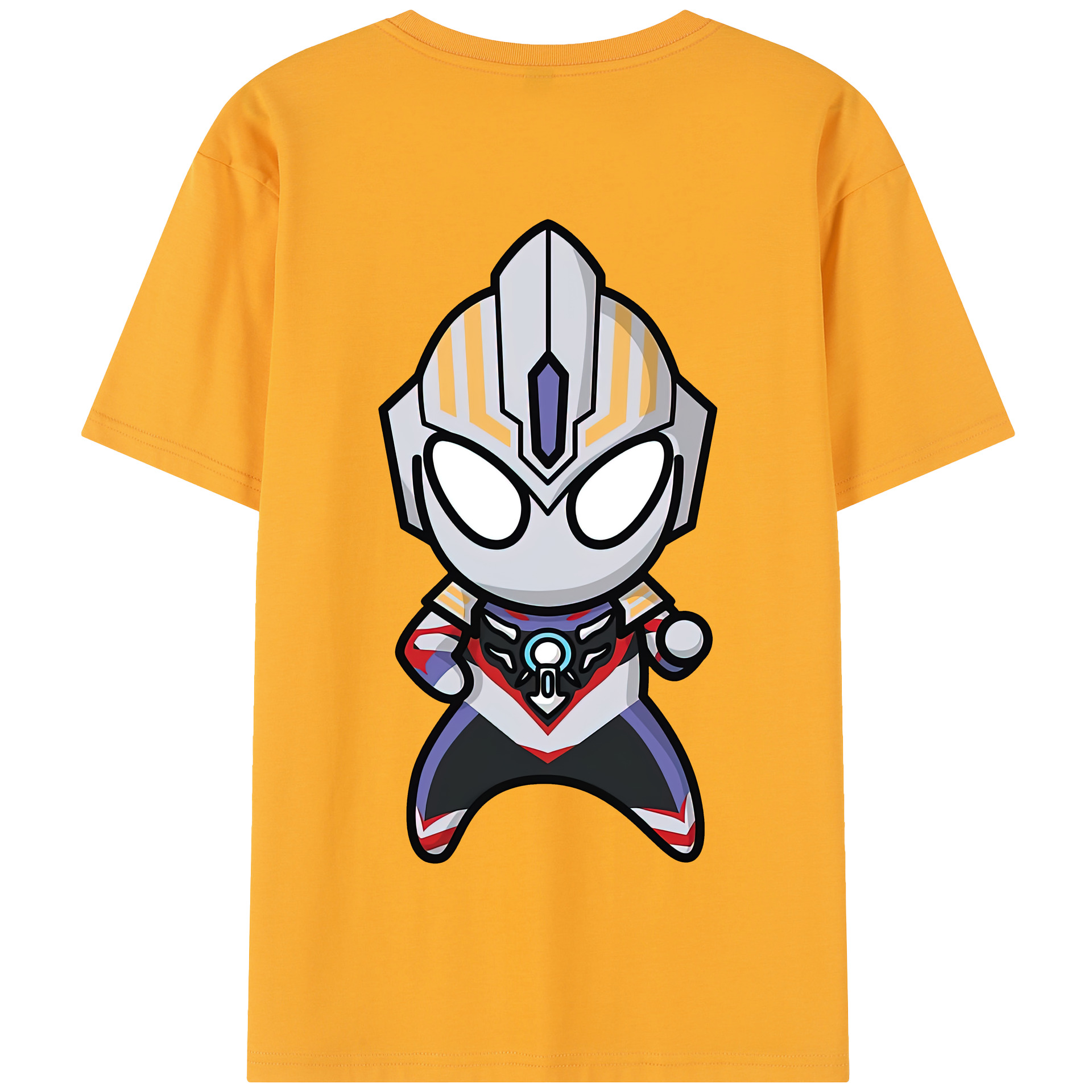 （画像用） ウルトラマン Ultraman 綿100％半袖Tシャツ（背面プリント）