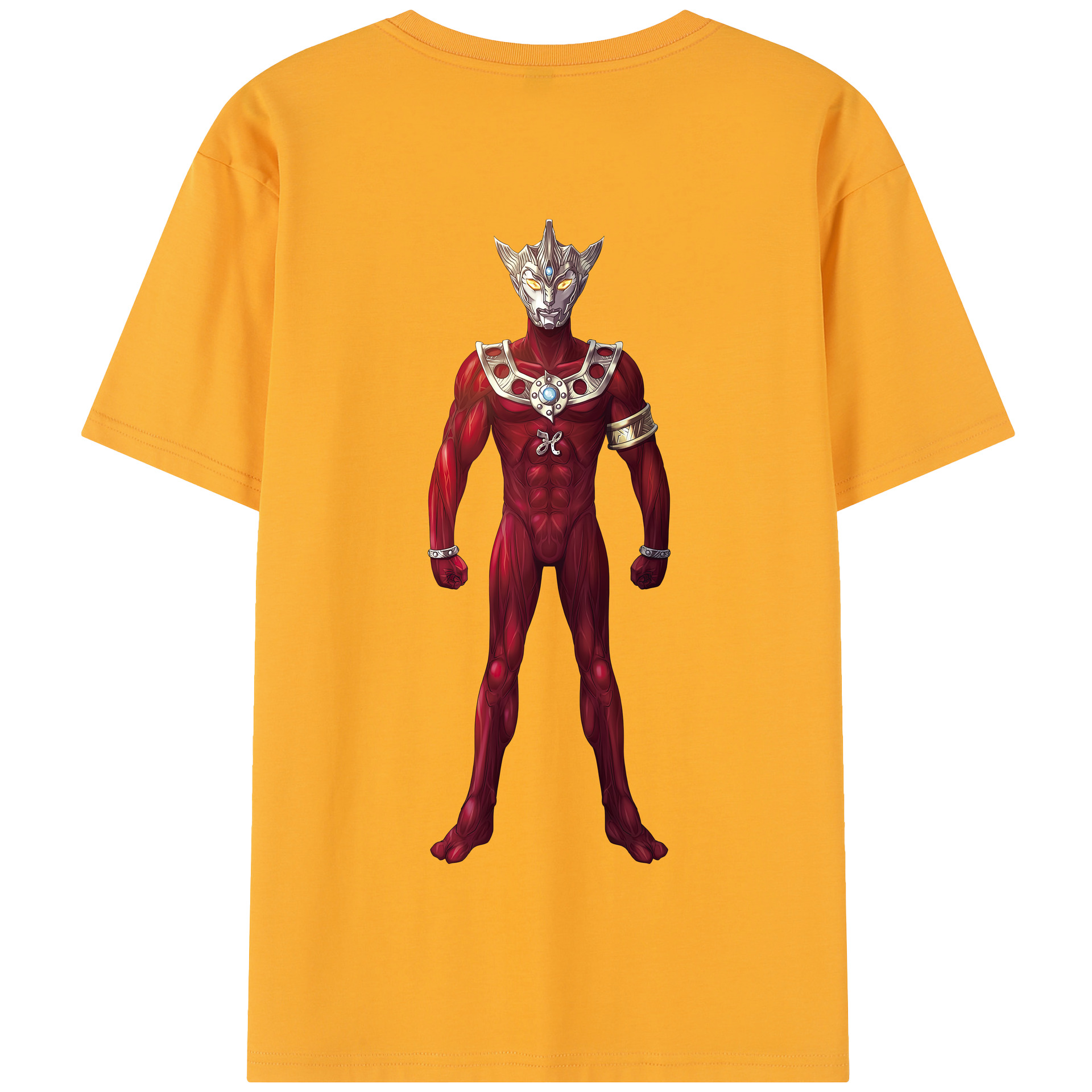（画像用） ウルトラマン Ultraman 綿100％半袖Tシャツ（背面プリント）