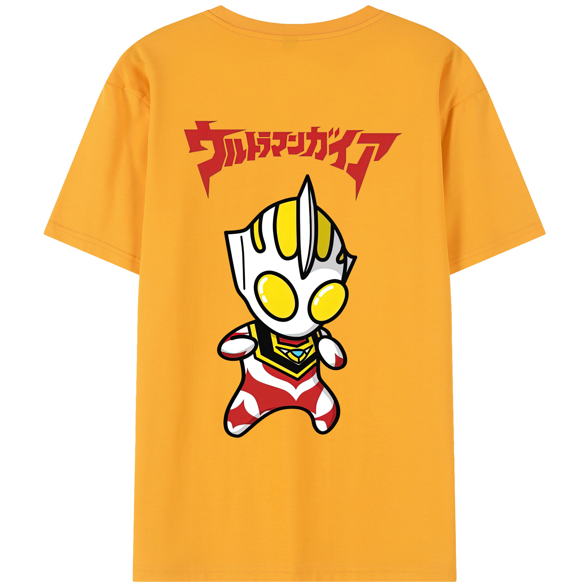 （画像用） ウルトラマン Ultraman 綿100％半袖Tシャツ（背面プリント）