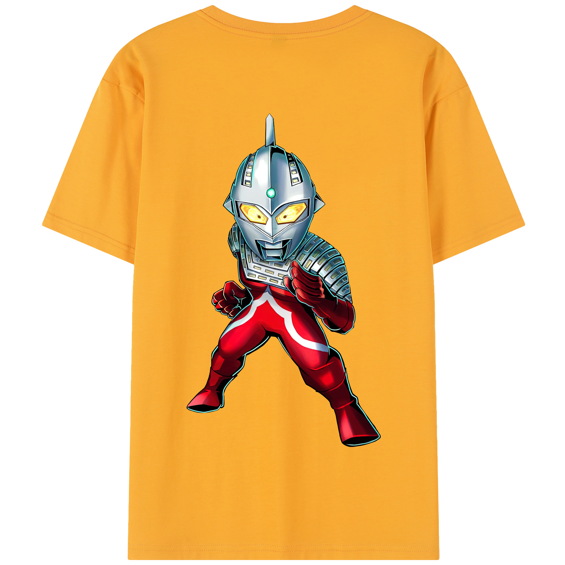 （画像用） ウルトラマン Ultraman 綿100％半袖Tシャツ（背面プリント）