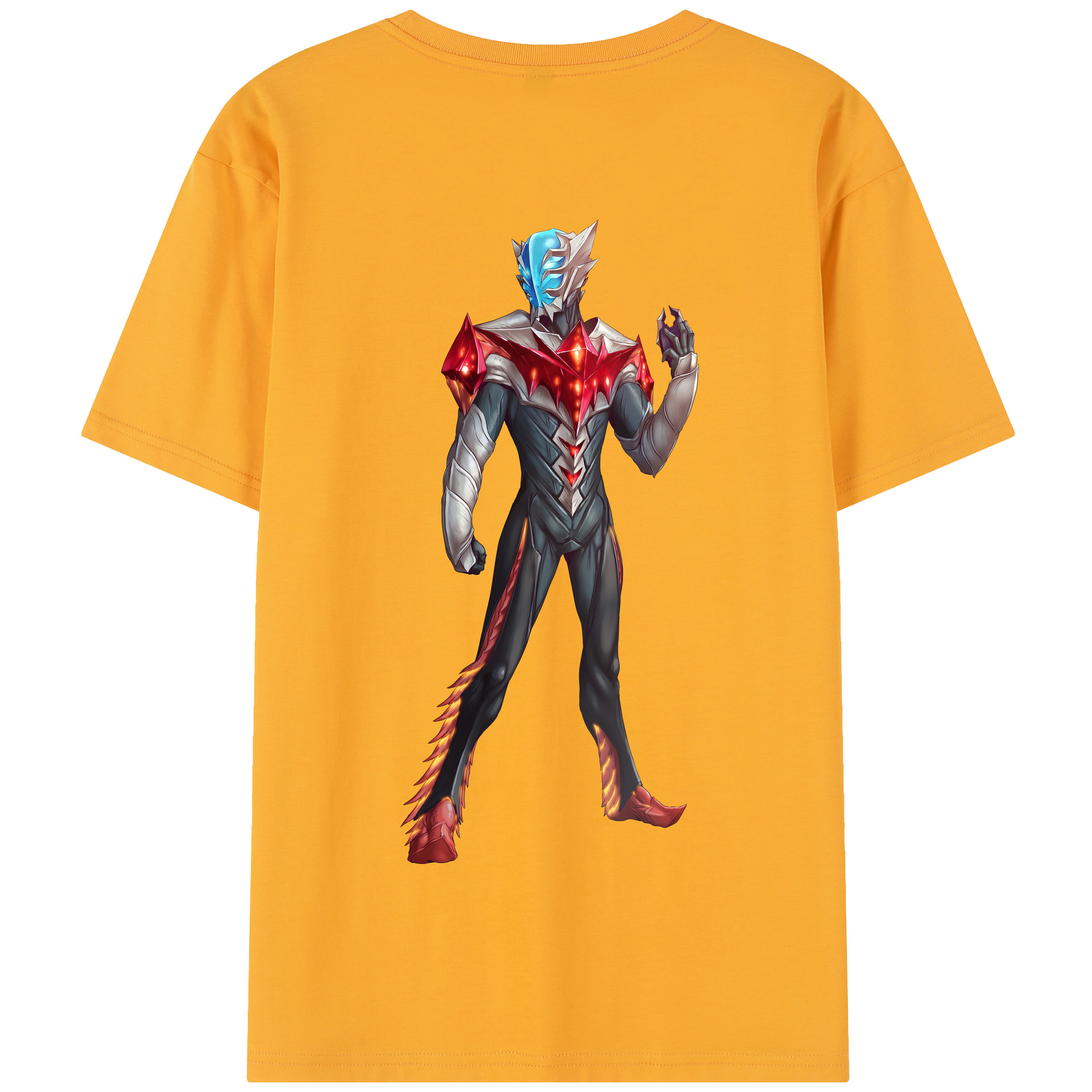 （画像用） ウルトラマン Ultraman 綿100％半袖Tシャツ（背面プリント）