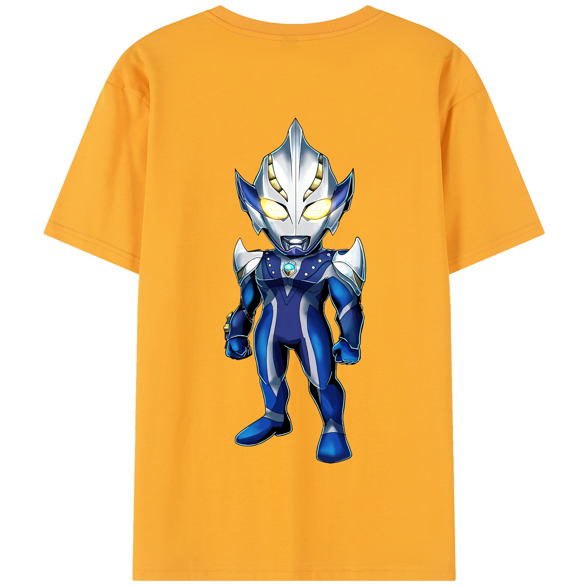 （画像用） ウルトラマン Ultraman 綿100％半袖Tシャツ（背面プリント）