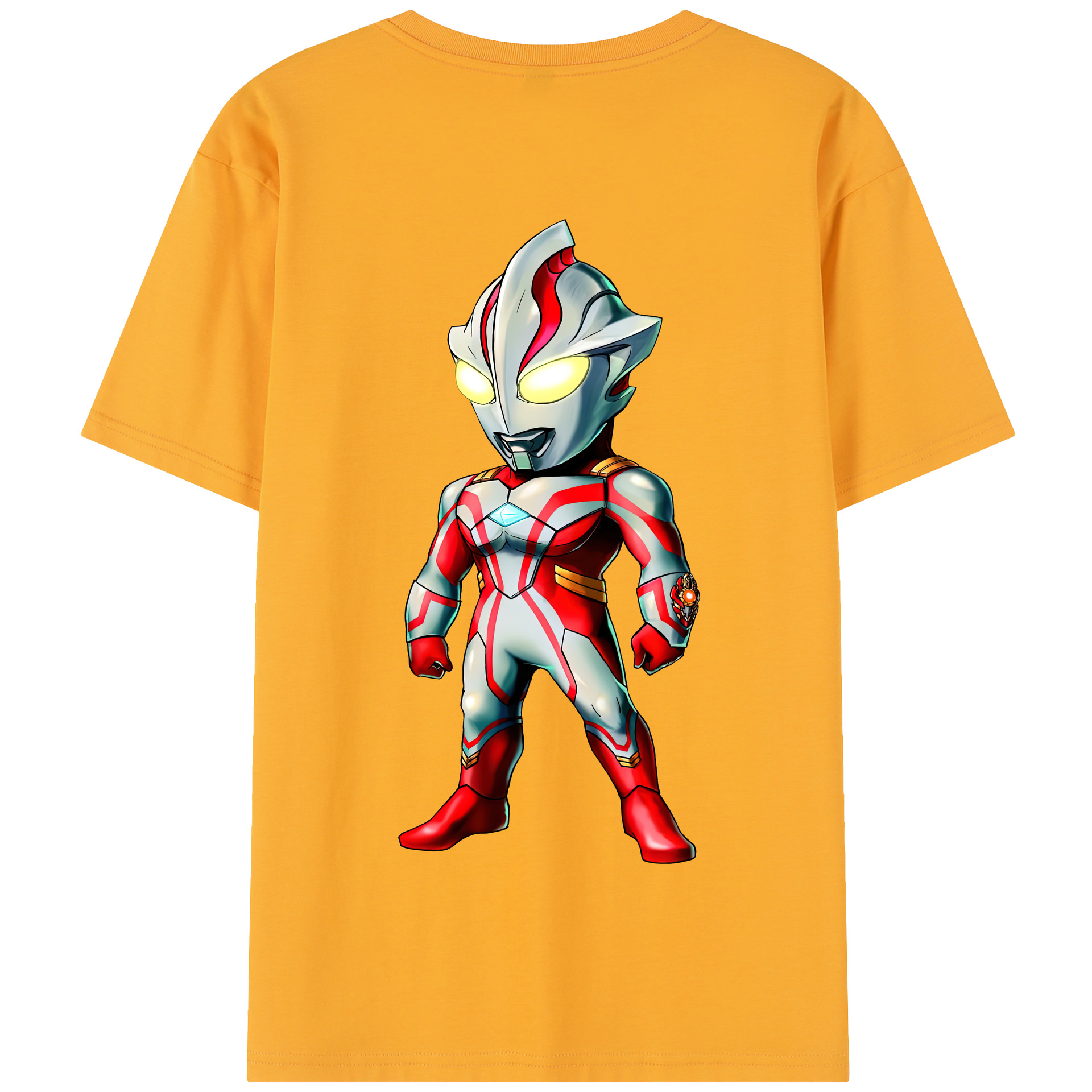 （画像用） ウルトラマン Ultraman 綿100％半袖Tシャツ（背面プリント）