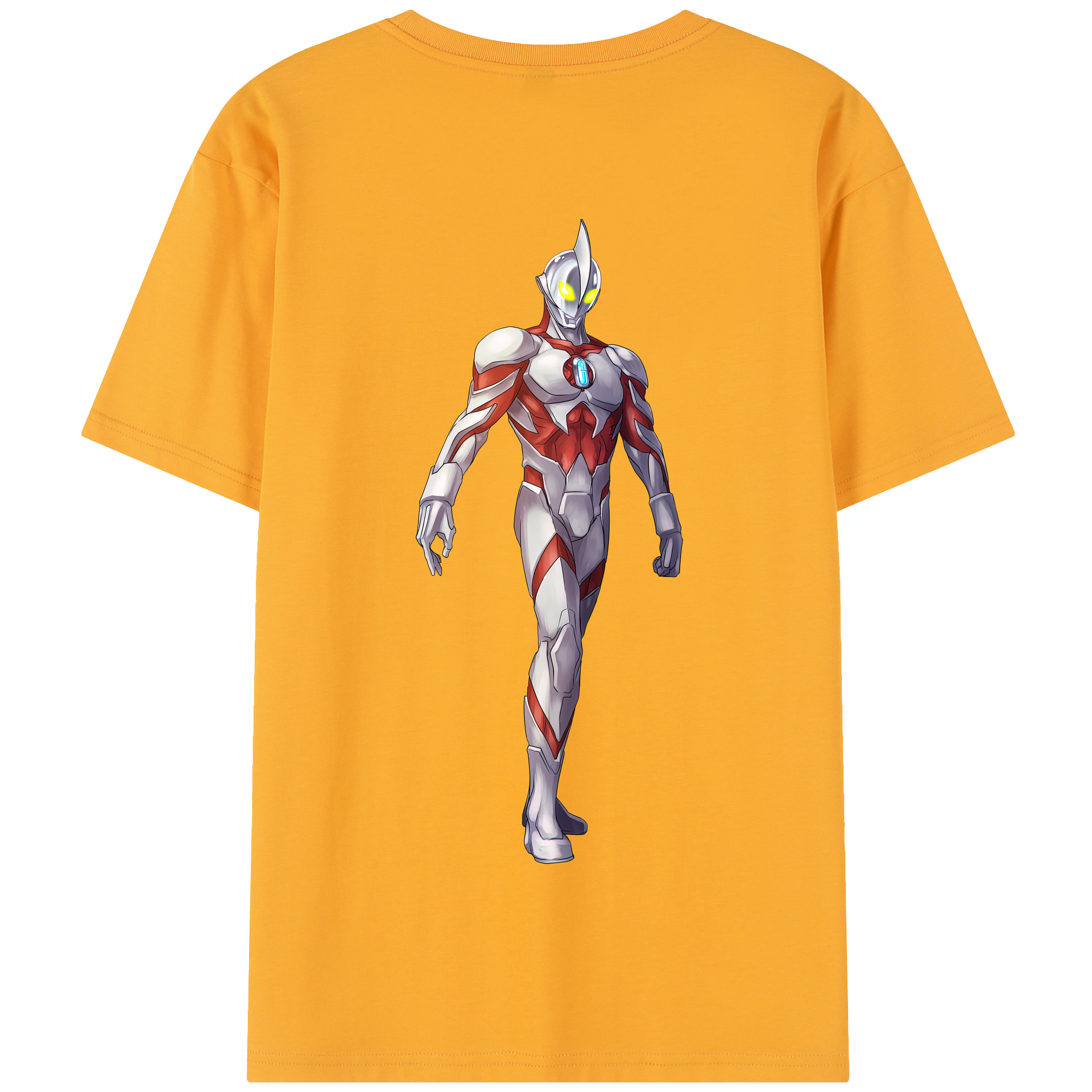 （画像用） ウルトラマン Ultraman 綿100％半袖Tシャツ（背面プリント）