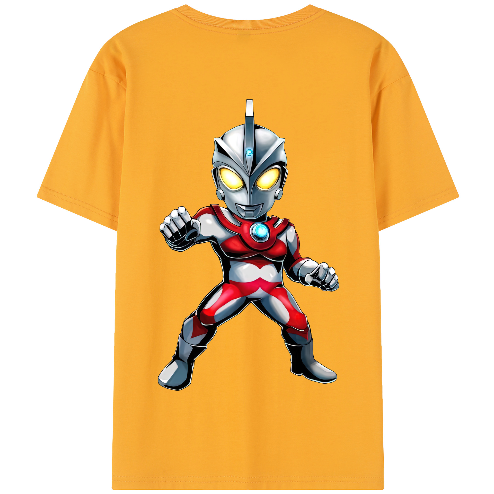 （画像用） ウルトラマン Ultraman 綿100％半袖Tシャツ（背面プリント）