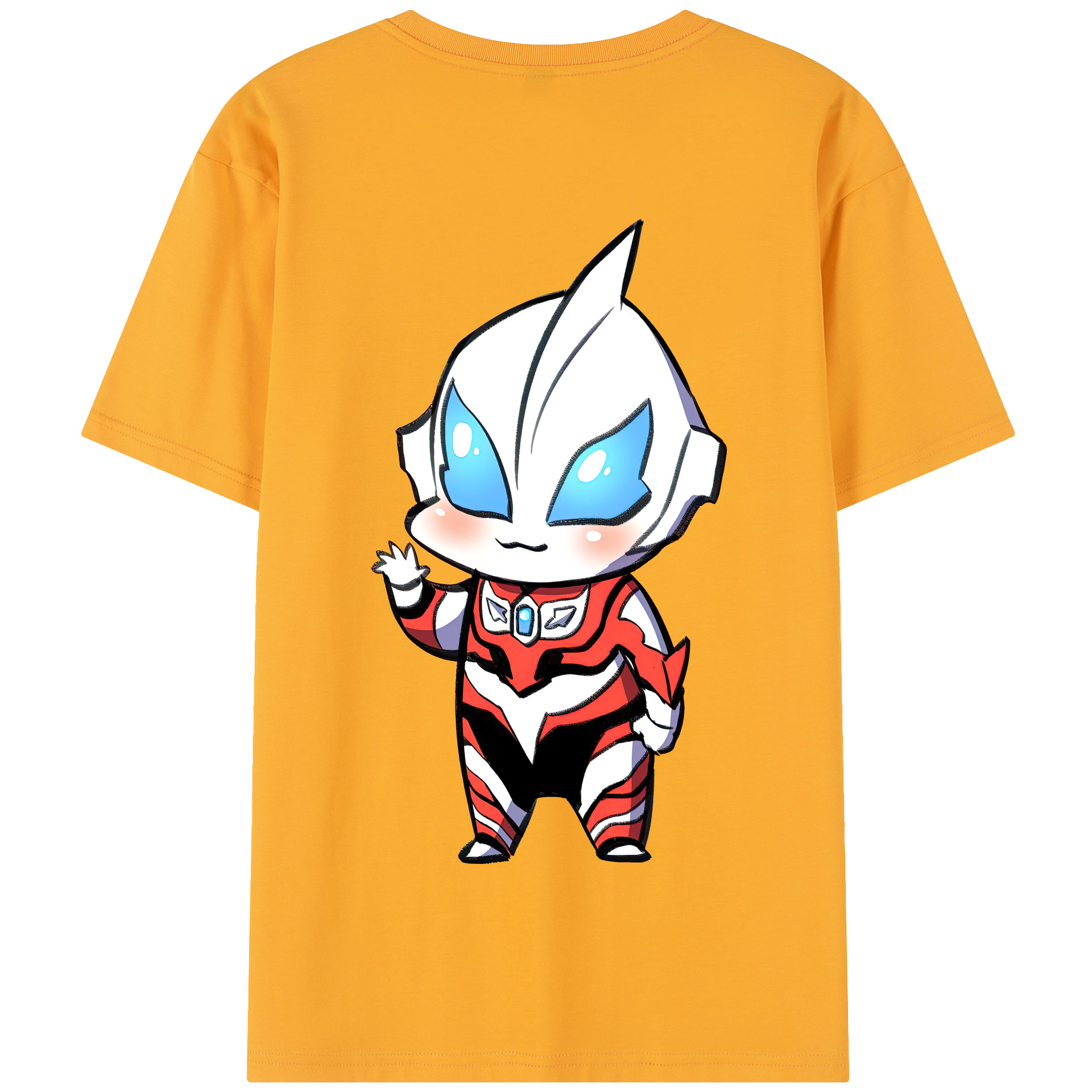 （画像用） ウルトラマン Ultraman 綿100％半袖Tシャツ（背面プリント）