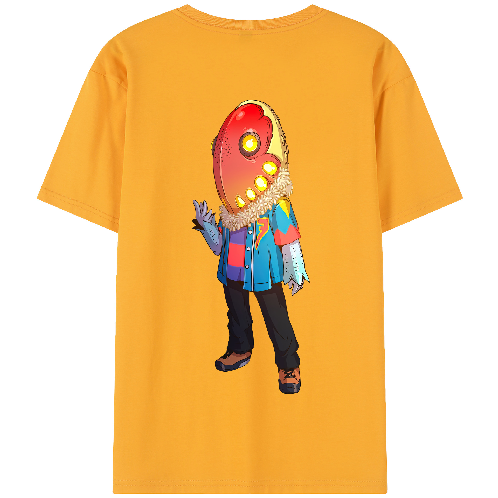 （画像用） ウルトラマン Ultraman 綿100％半袖Tシャツ（背面プリント）