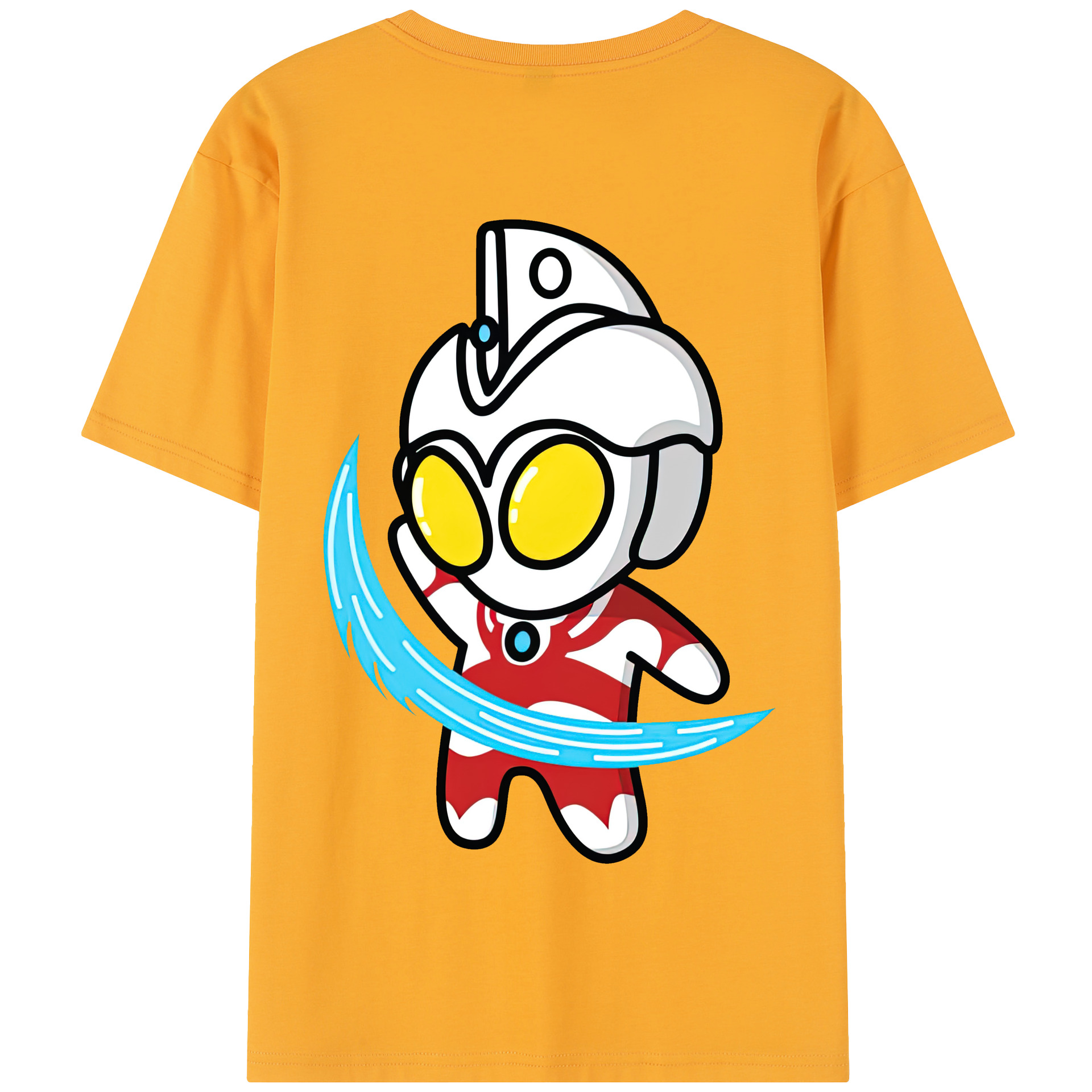 （画像用） ウルトラマン Ultraman 綿100％半袖Tシャツ（背面プリント）