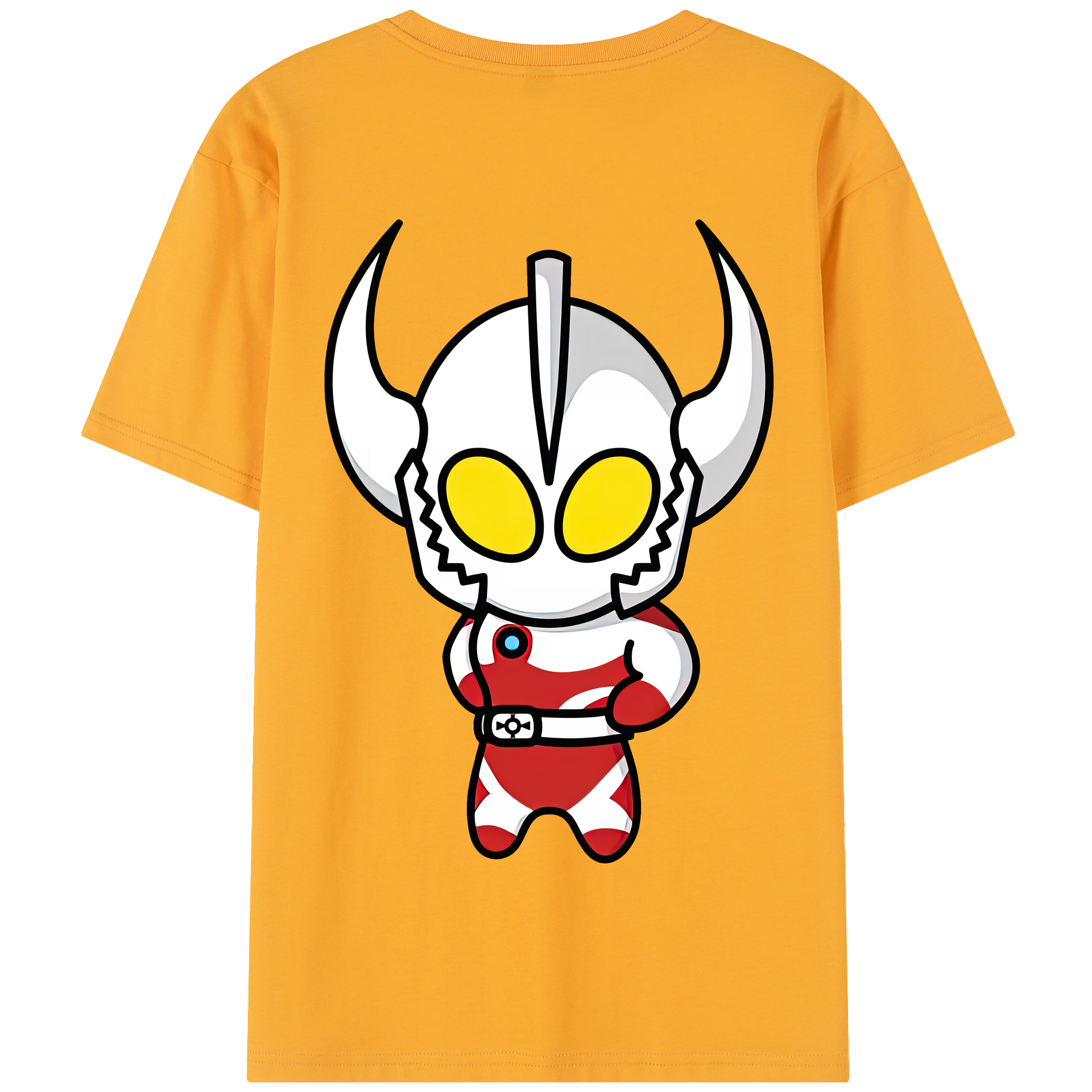 （画像用） ウルトラマン Ultraman 綿100％半袖Tシャツ（背面プリント）