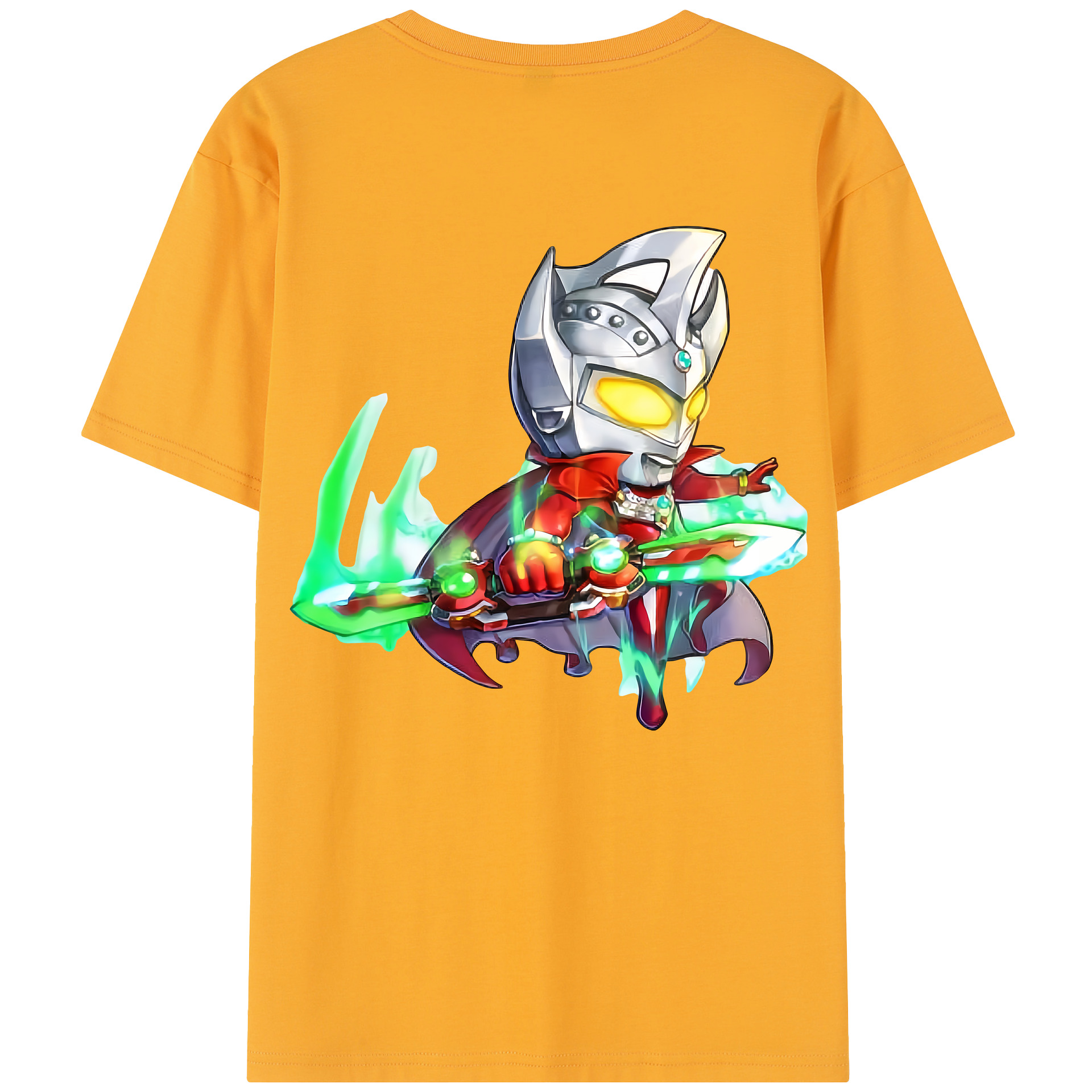 （画像用） ウルトラマン Ultraman 綿100％半袖Tシャツ（背面プリント）