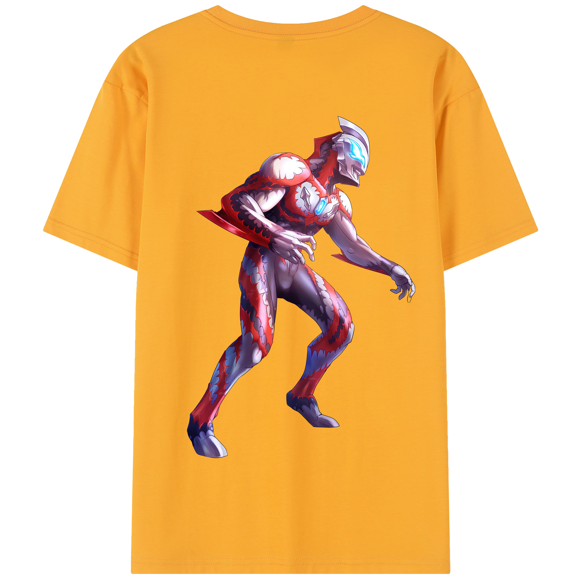 （画像用） ウルトラマン Ultraman 綿100％半袖Tシャツ（背面プリント）