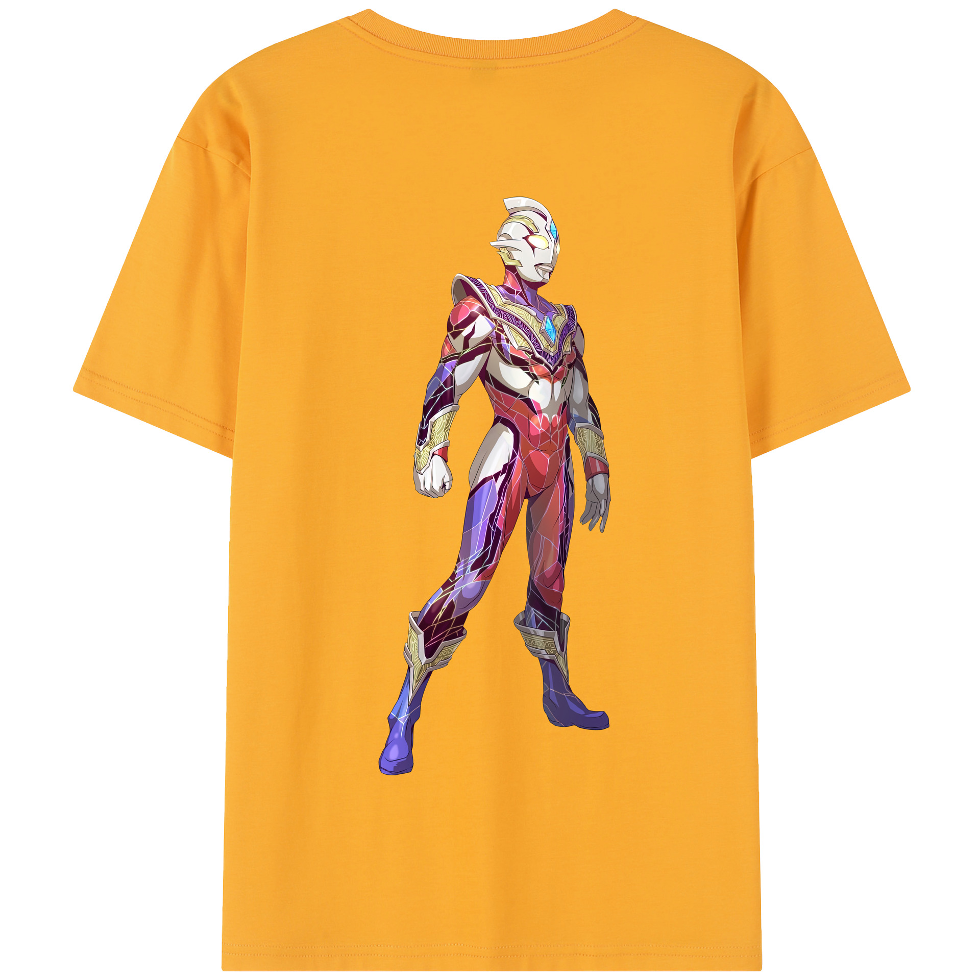 （画像用） ウルトラマン Ultraman 綿100％半袖Tシャツ（背面プリント）