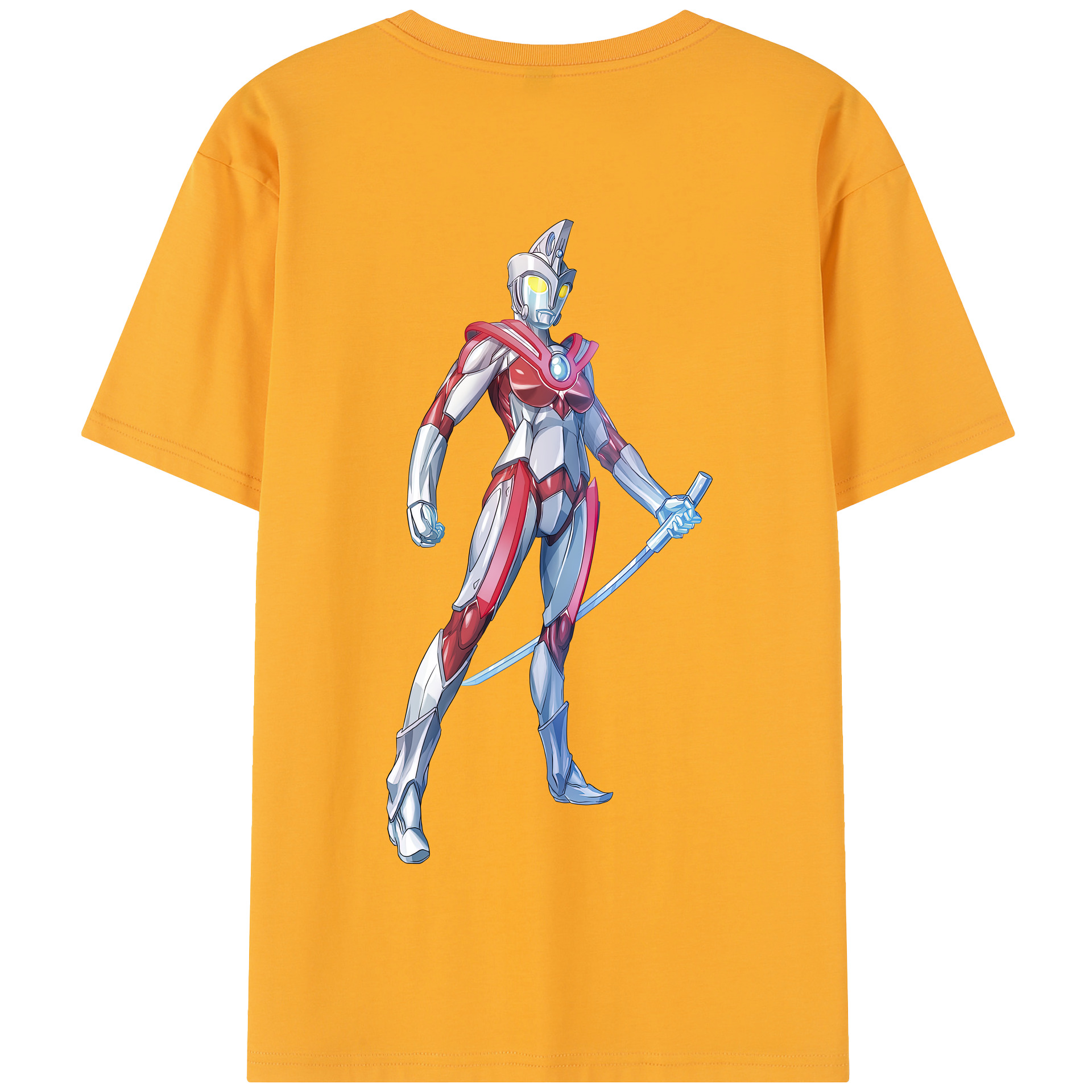 （画像用） ウルトラマン Ultraman 綿100％半袖Tシャツ（背面プリント）