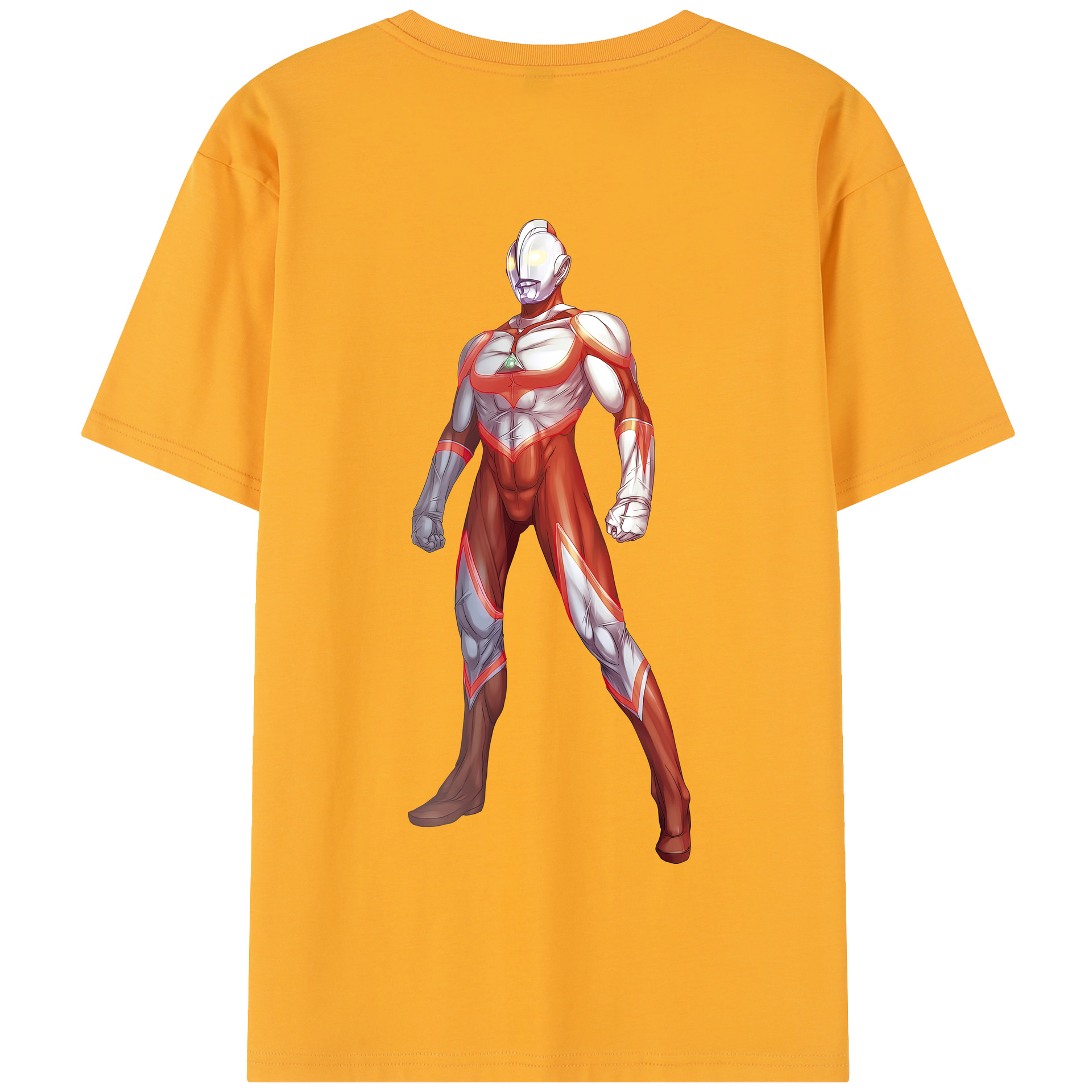 （画像用） ウルトラマン Ultraman 綿100％半袖Tシャツ（背面プリント）