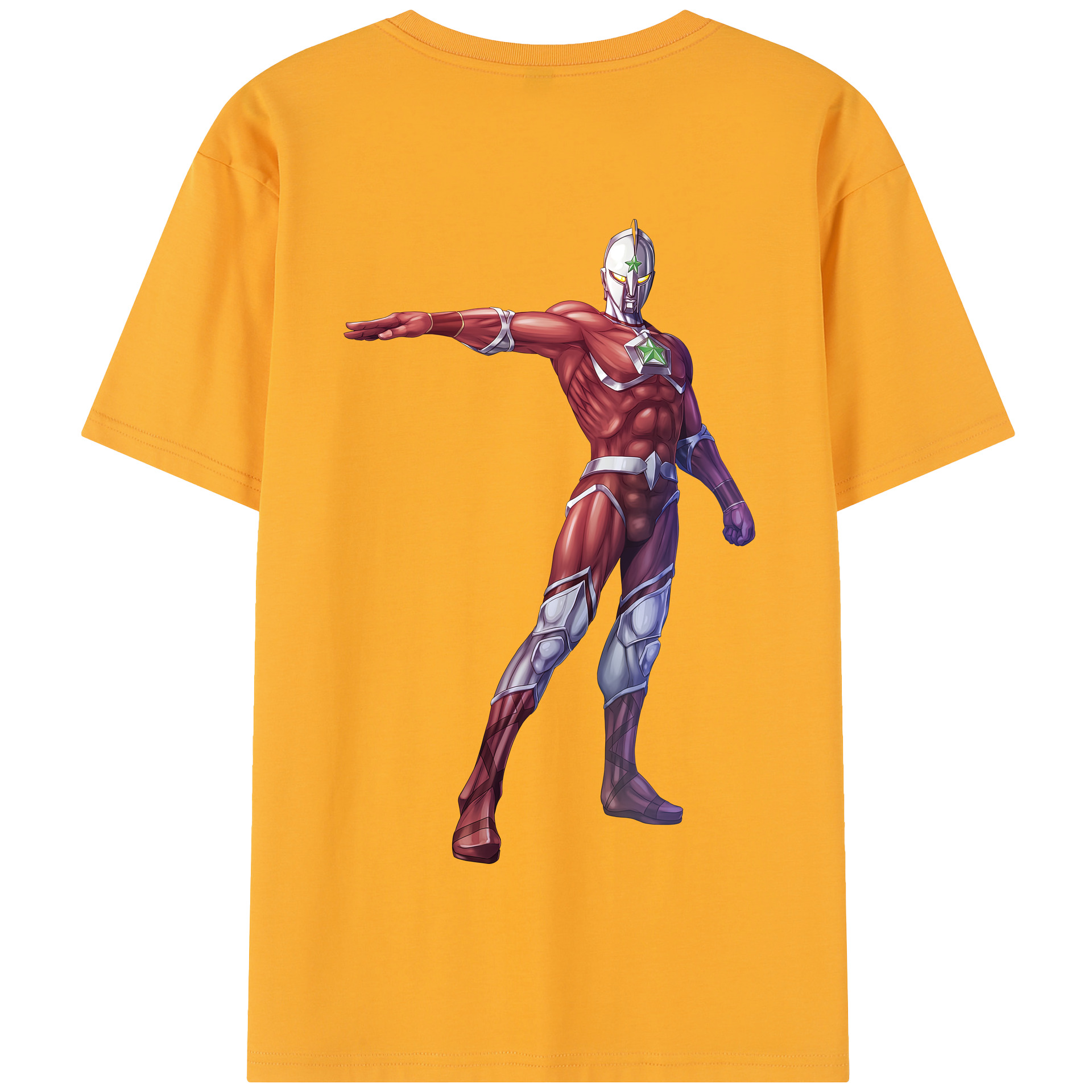 （画像用） ウルトラマン Ultraman 綿100％半袖Tシャツ（背面プリント）