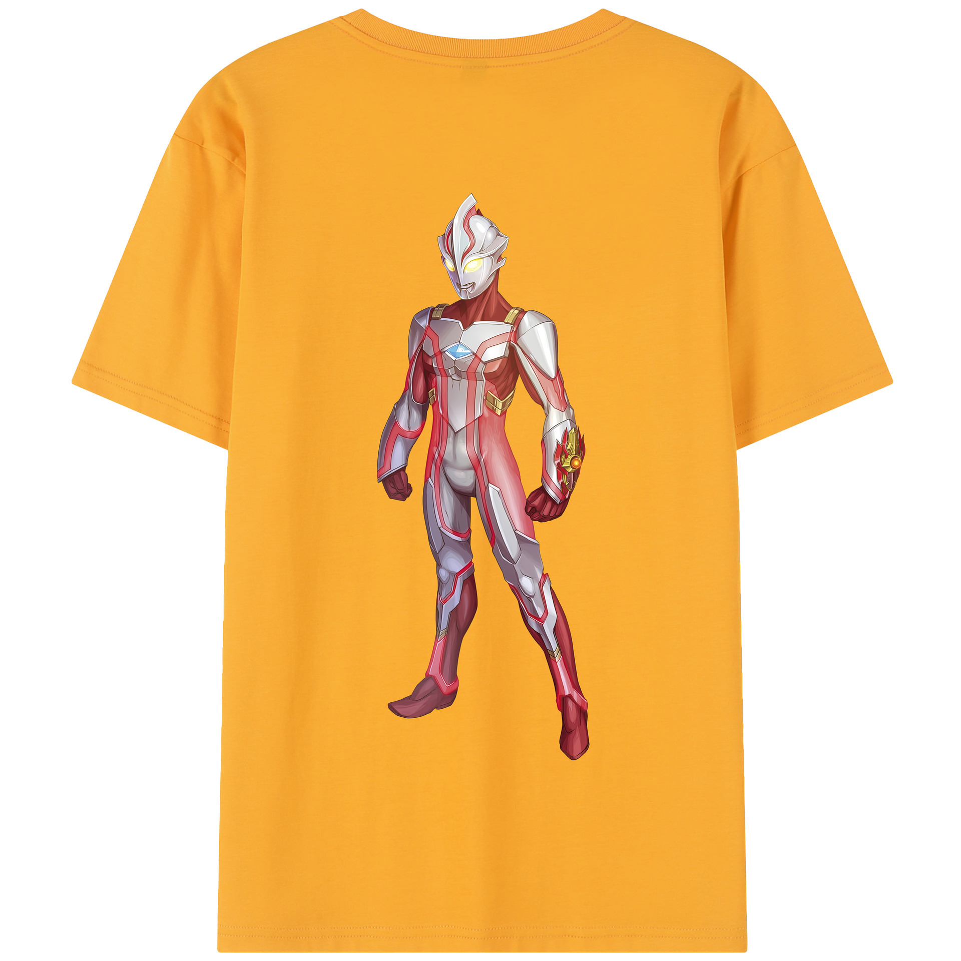 （画像用） ウルトラマン Ultraman 綿100％半袖Tシャツ（背面プリント）