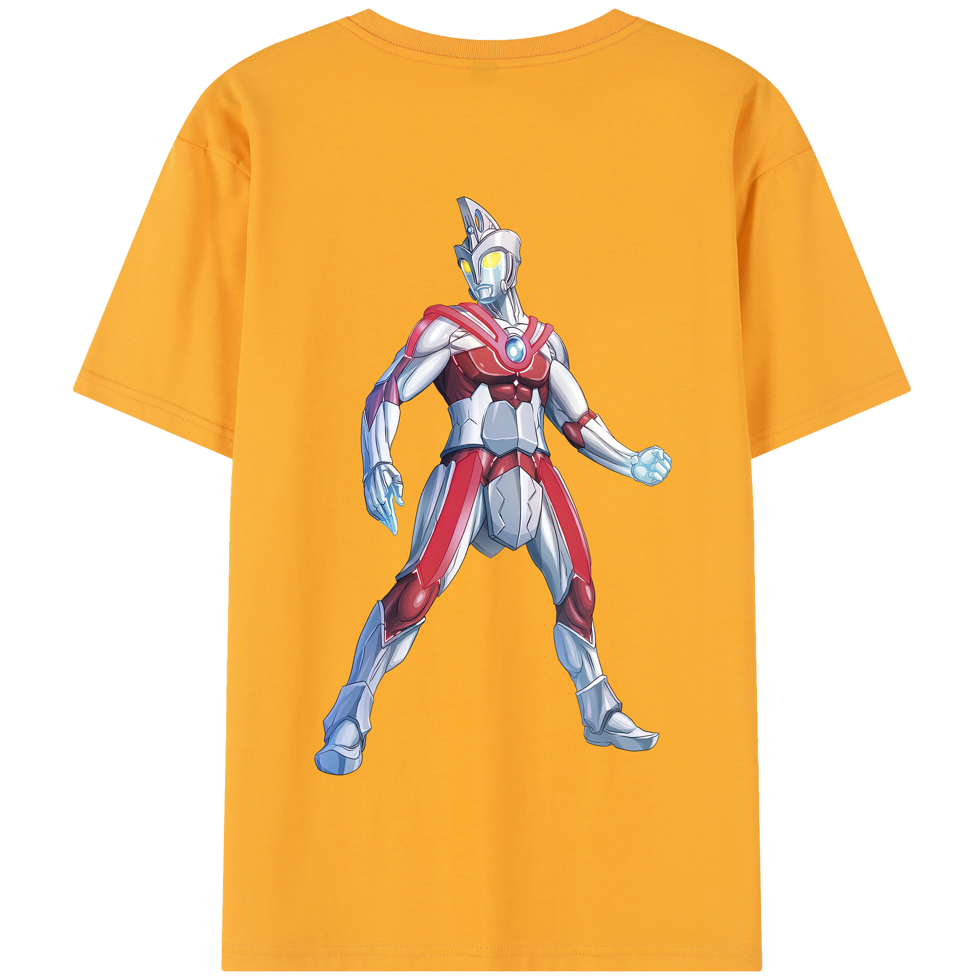 （画像用） ウルトラマン Ultraman 綿100％半袖Tシャツ（背面プリント）
