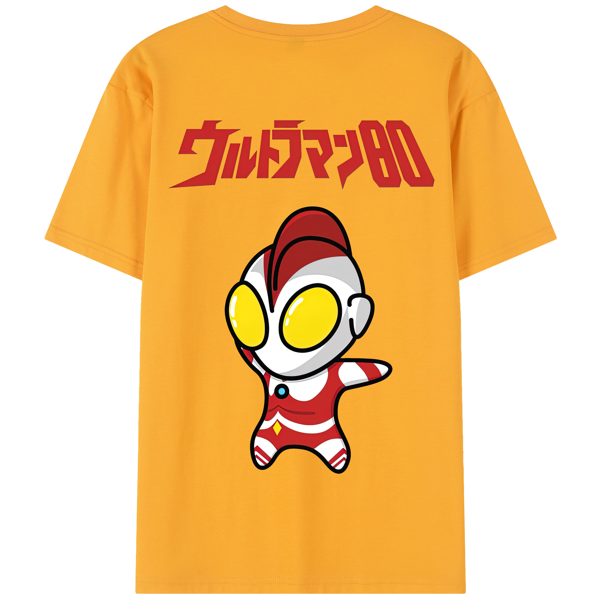 （画像用） ウルトラマン Ultraman 綿100％半袖Tシャツ（背面プリント）