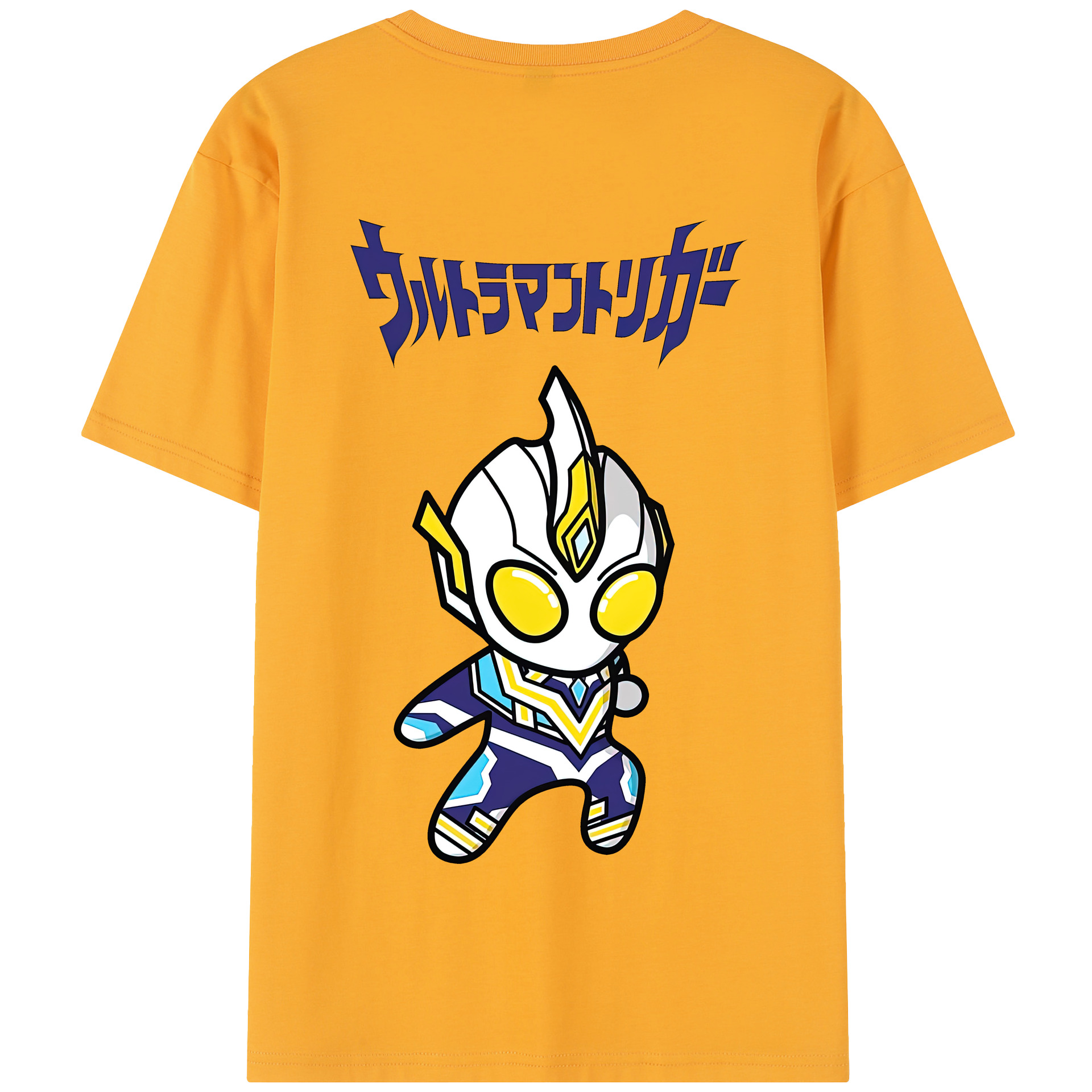 （画像用） ウルトラマン Ultraman 綿100％半袖Tシャツ（背面プリント）