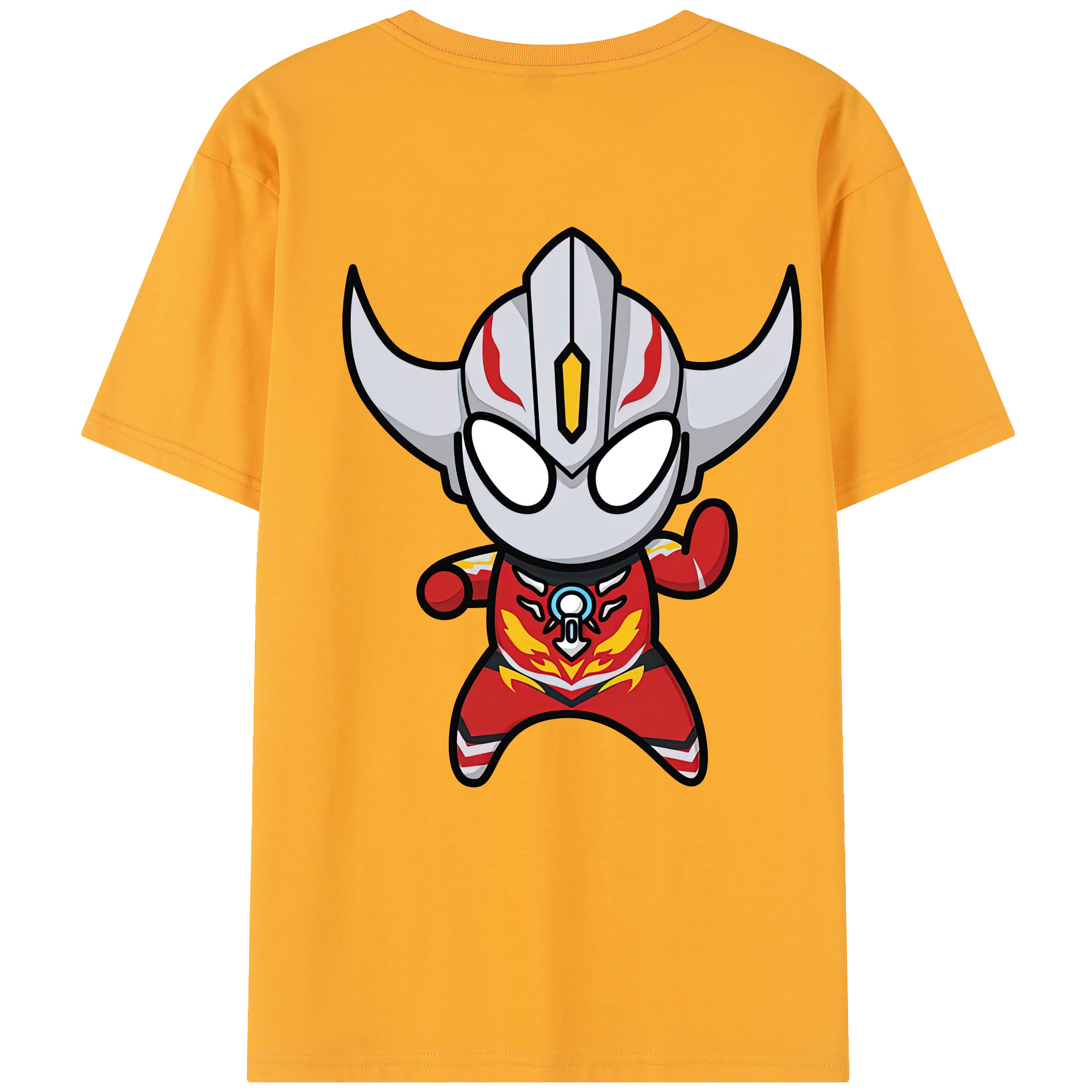 （画像用） ウルトラマン Ultraman 綿100％半袖Tシャツ（背面プリント）