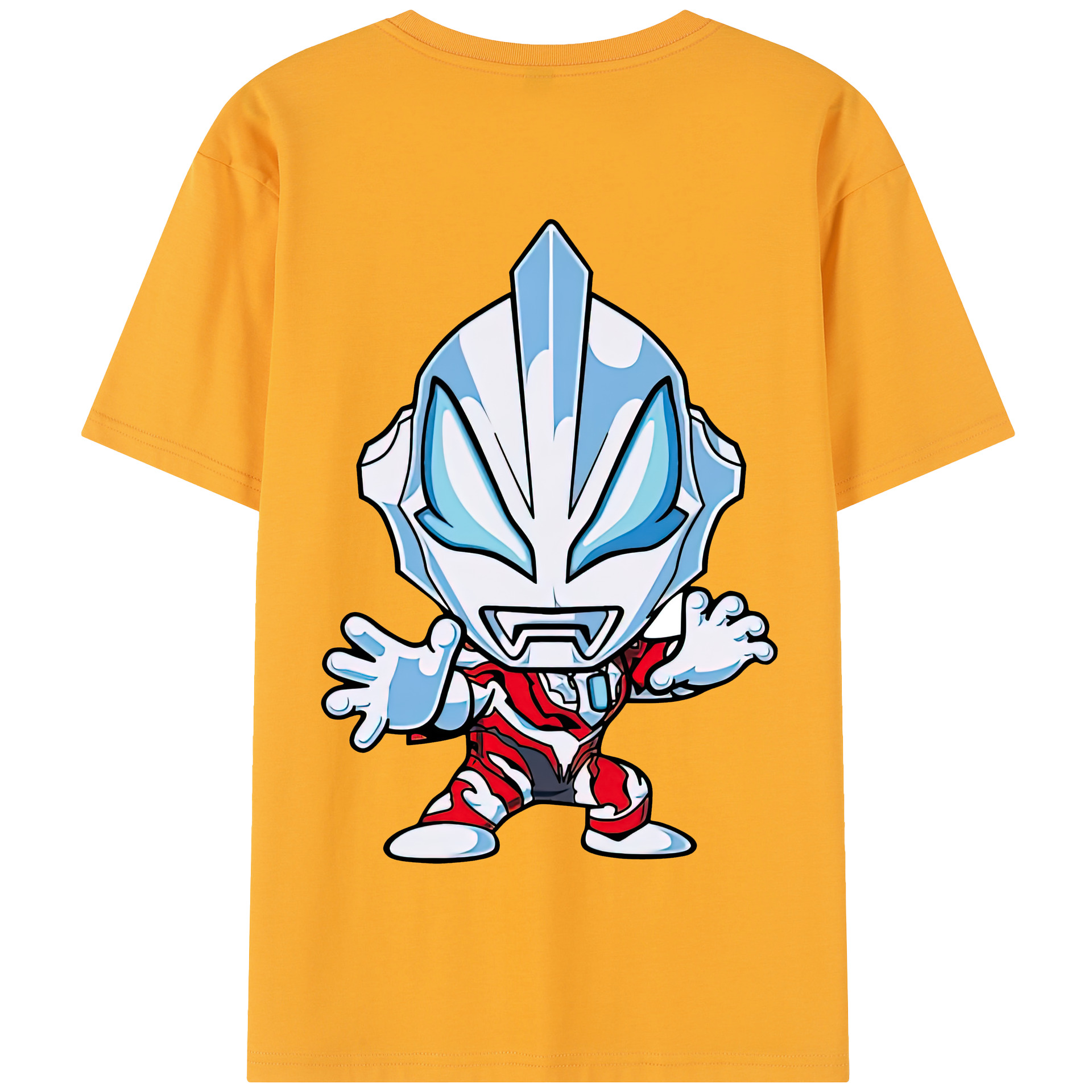 （画像用） ウルトラマン Ultraman 綿100％半袖Tシャツ（背面プリント）
