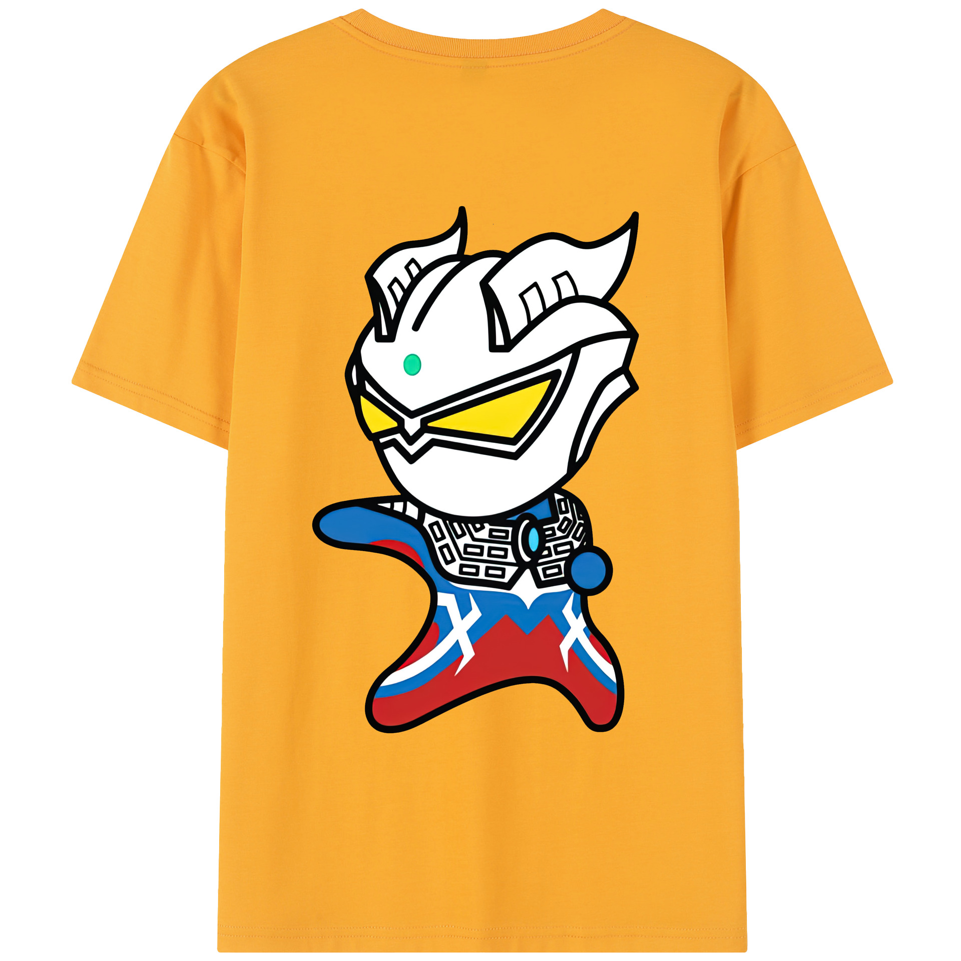 （画像用） ウルトラマン Ultraman 綿100％半袖Tシャツ（背面プリント）