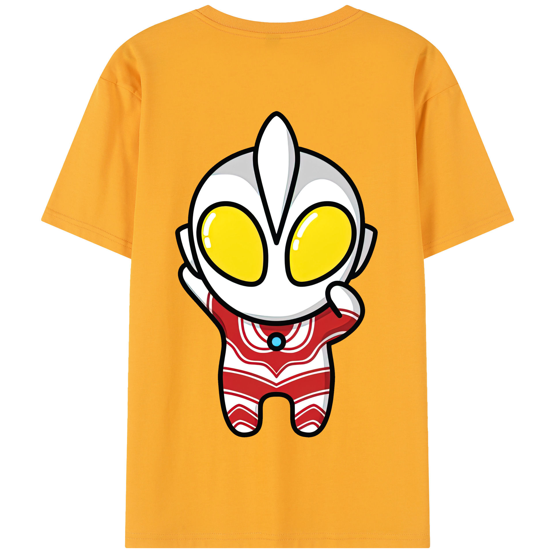 （画像用） ウルトラマン Ultraman 綿100％半袖Tシャツ（背面プリント）