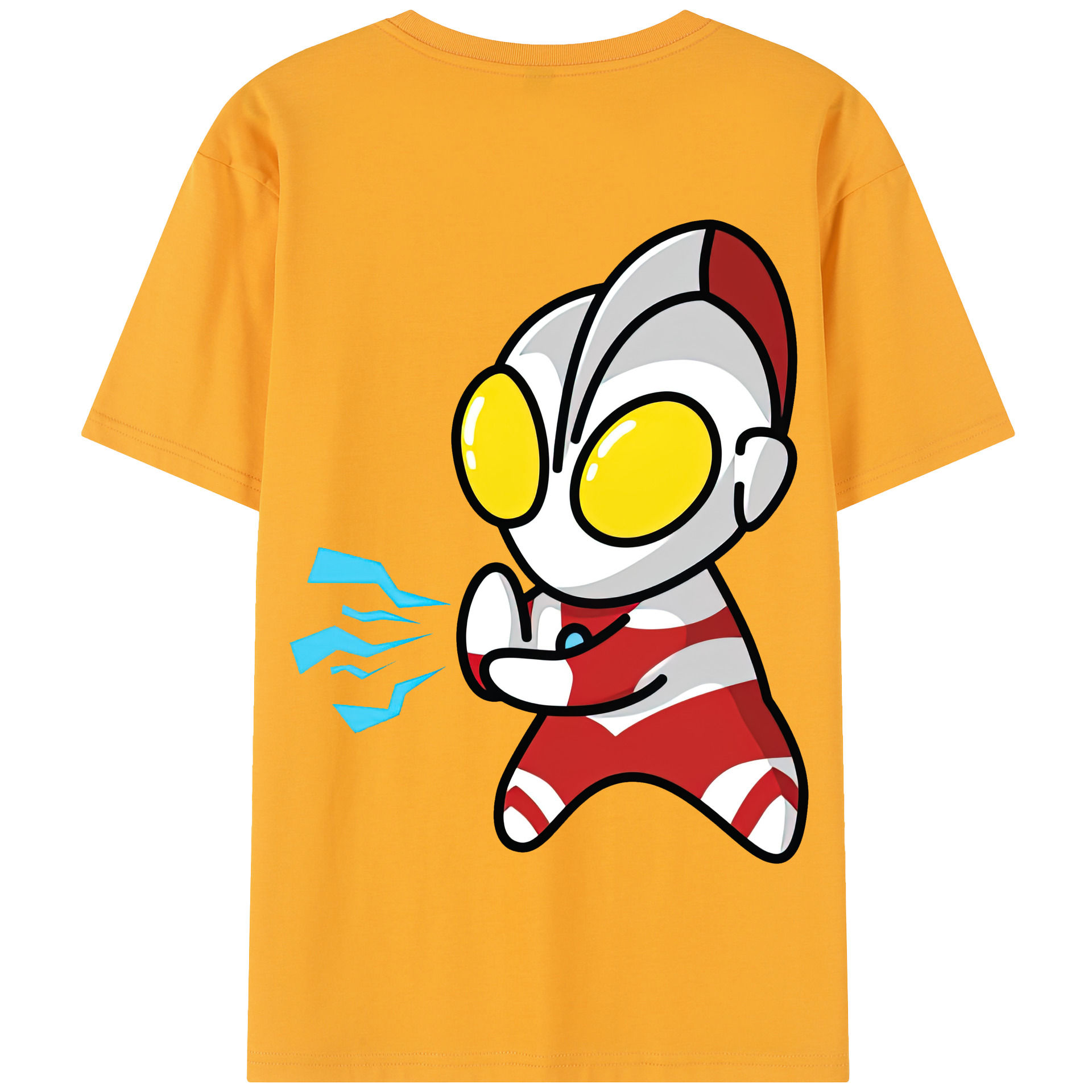 （画像用） ウルトラマン Ultraman 綿100％半袖Tシャツ（背面プリント）