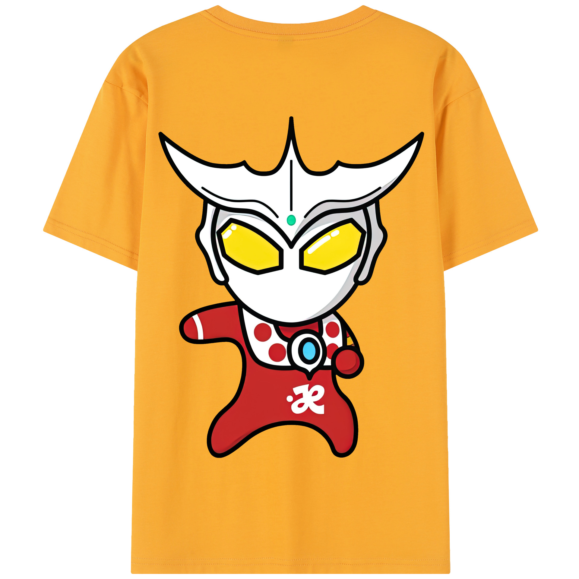 （画像用） ウルトラマン Ultraman 綿100％半袖Tシャツ（背面プリント）