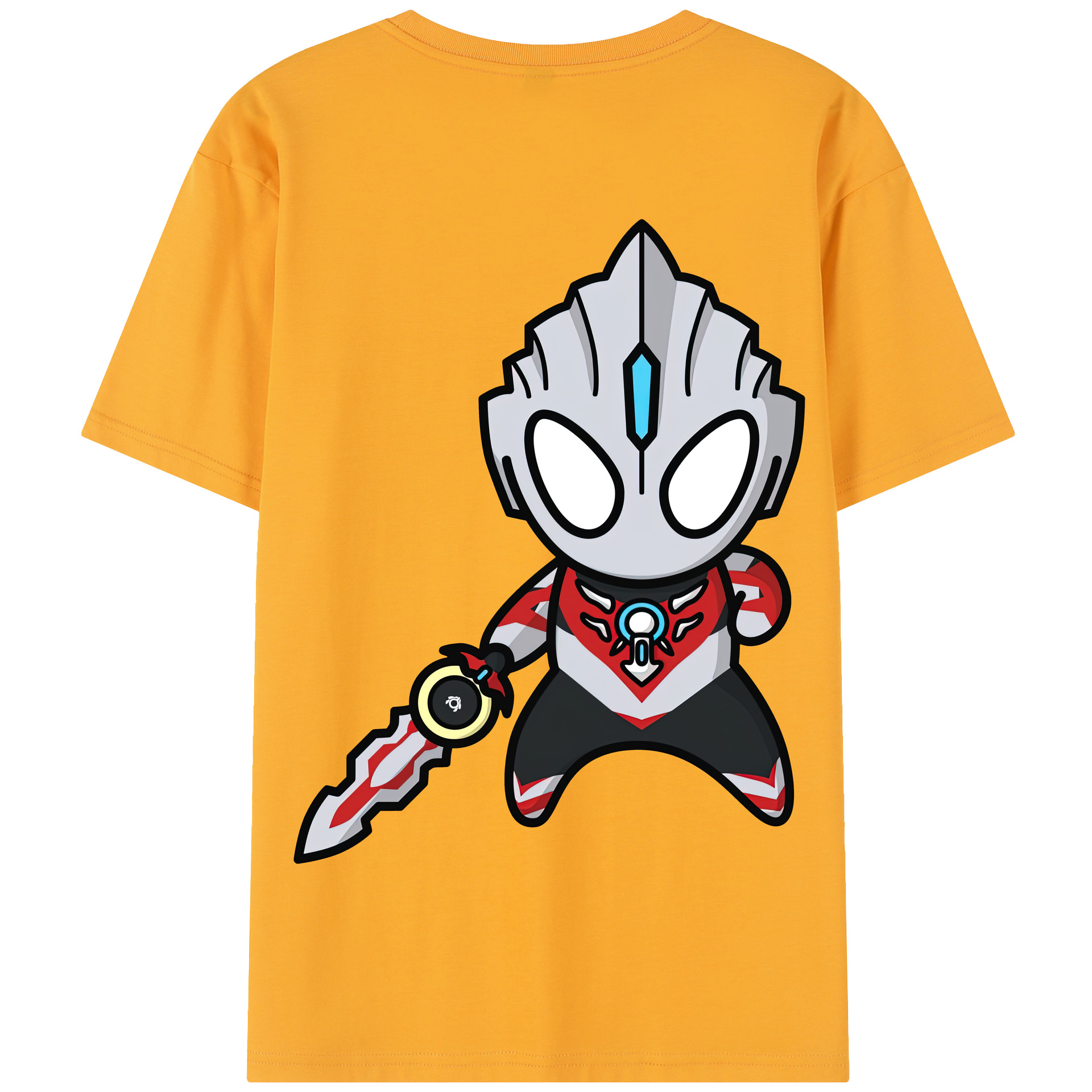 （画像用） ウルトラマン Ultraman 綿100％半袖Tシャツ（背面プリント）